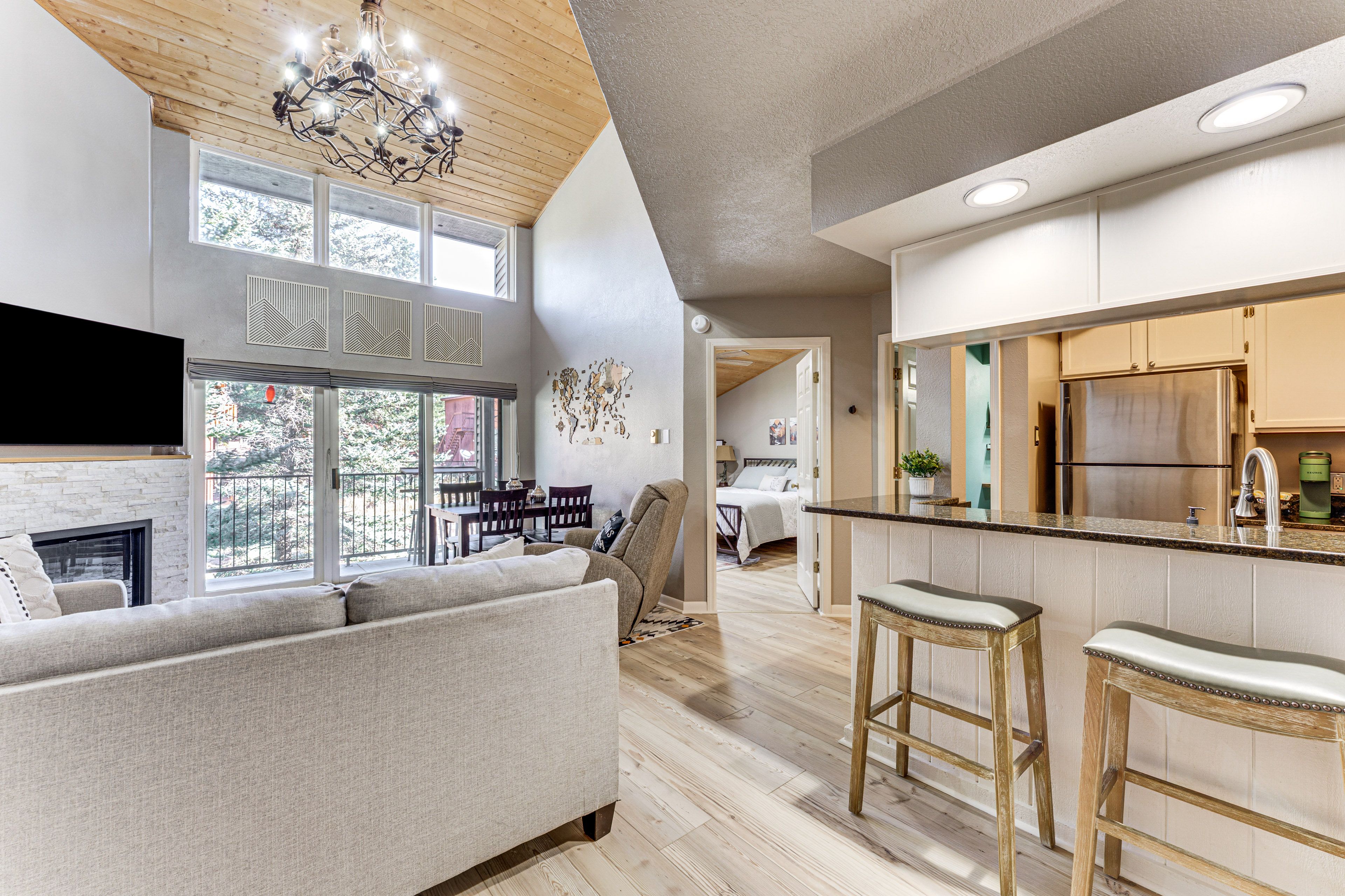 Condo Interior | Free WiFi | Central A/C & Heat | 2-Story Layout