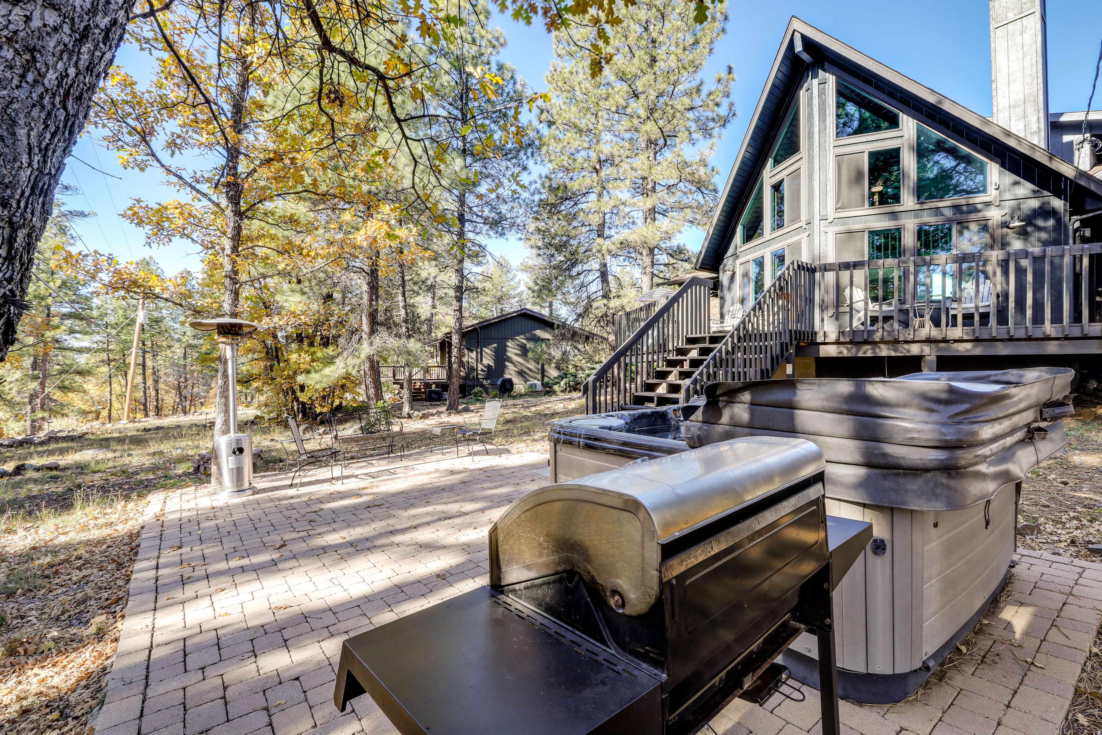 Munds Vacation Rental | 3BR | 2BA | 1,264 Sq Ft | 1 Step to Enter