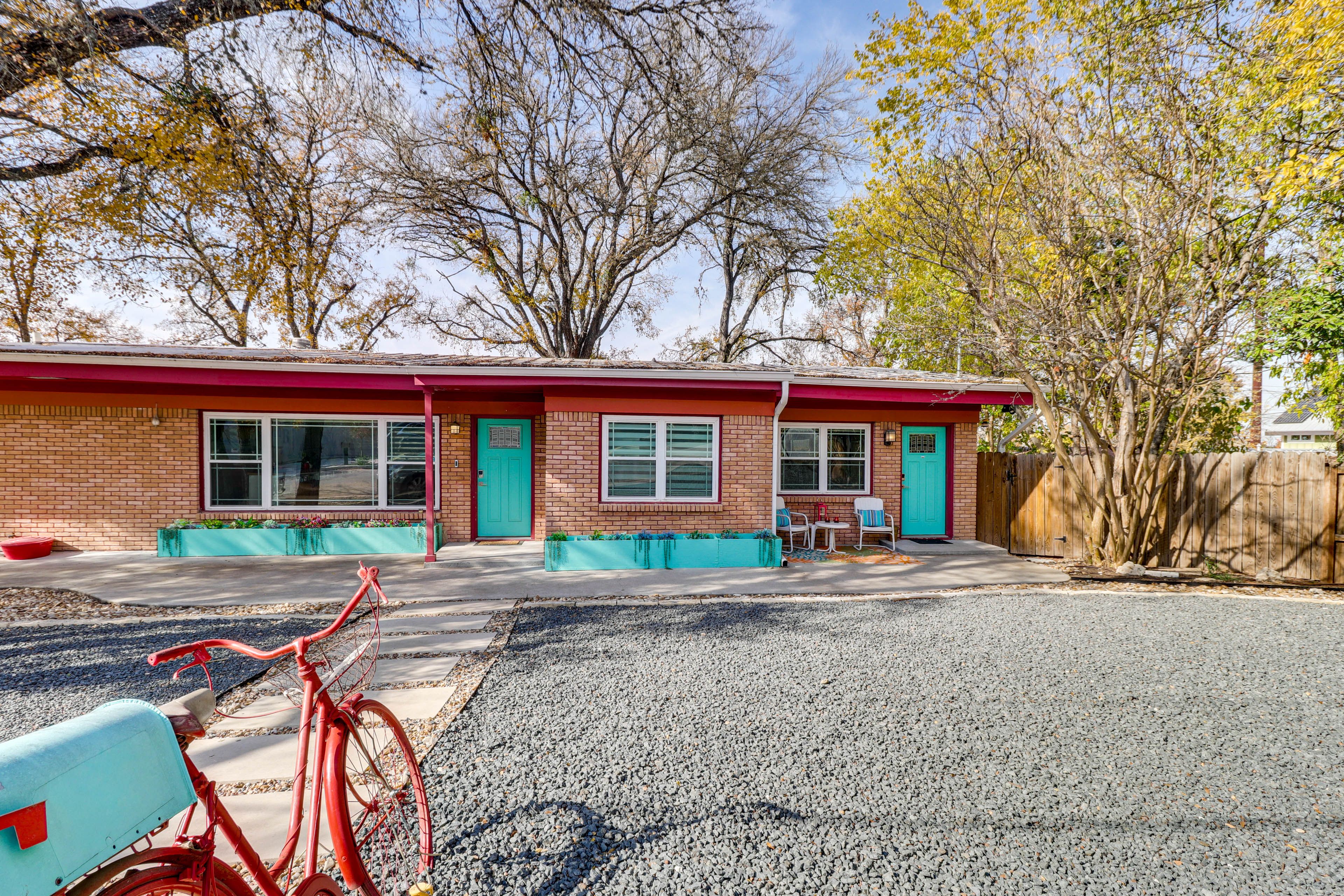 Free Street Parking Available (First-Come, First-Served)