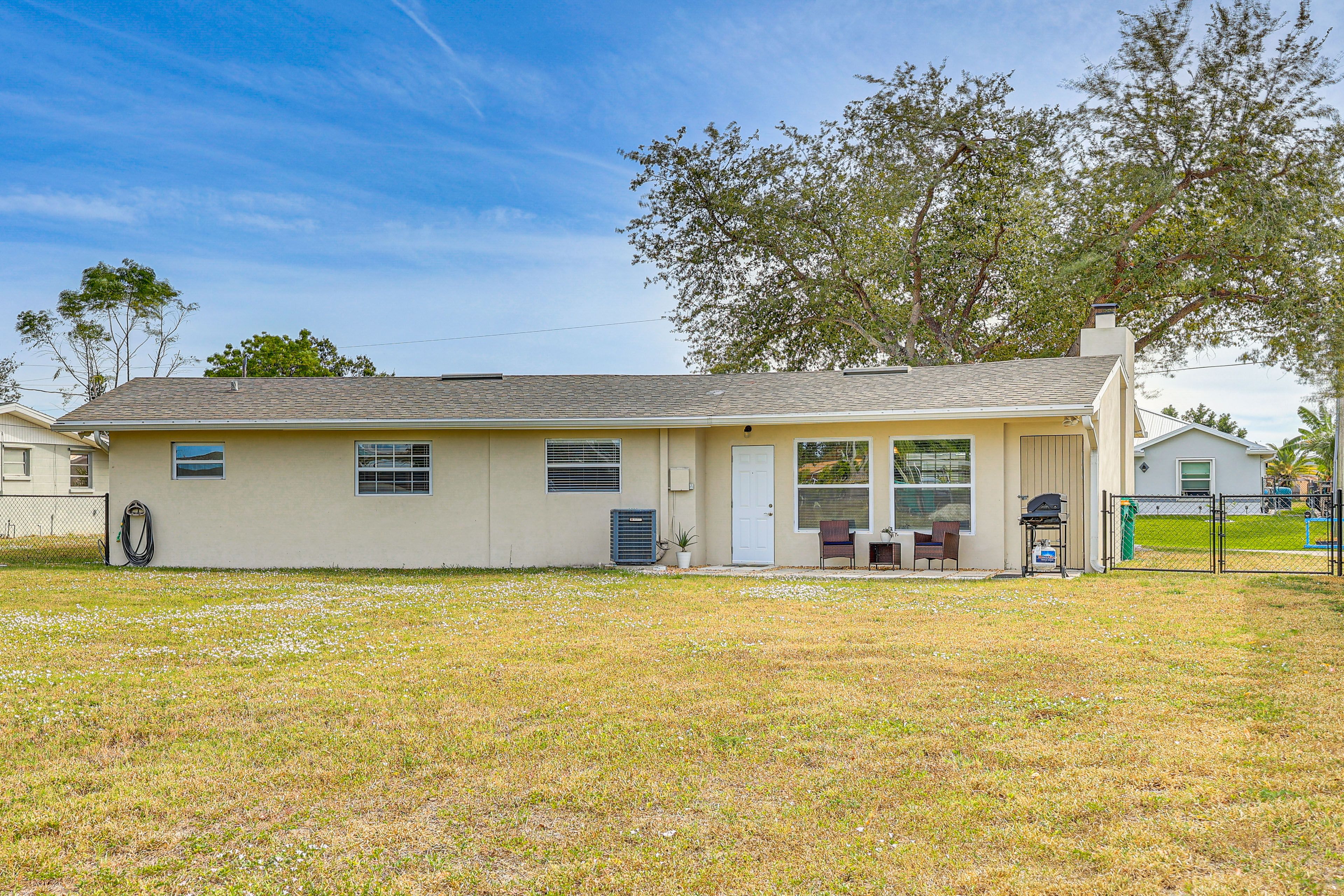 Fenced Backyard | Patio