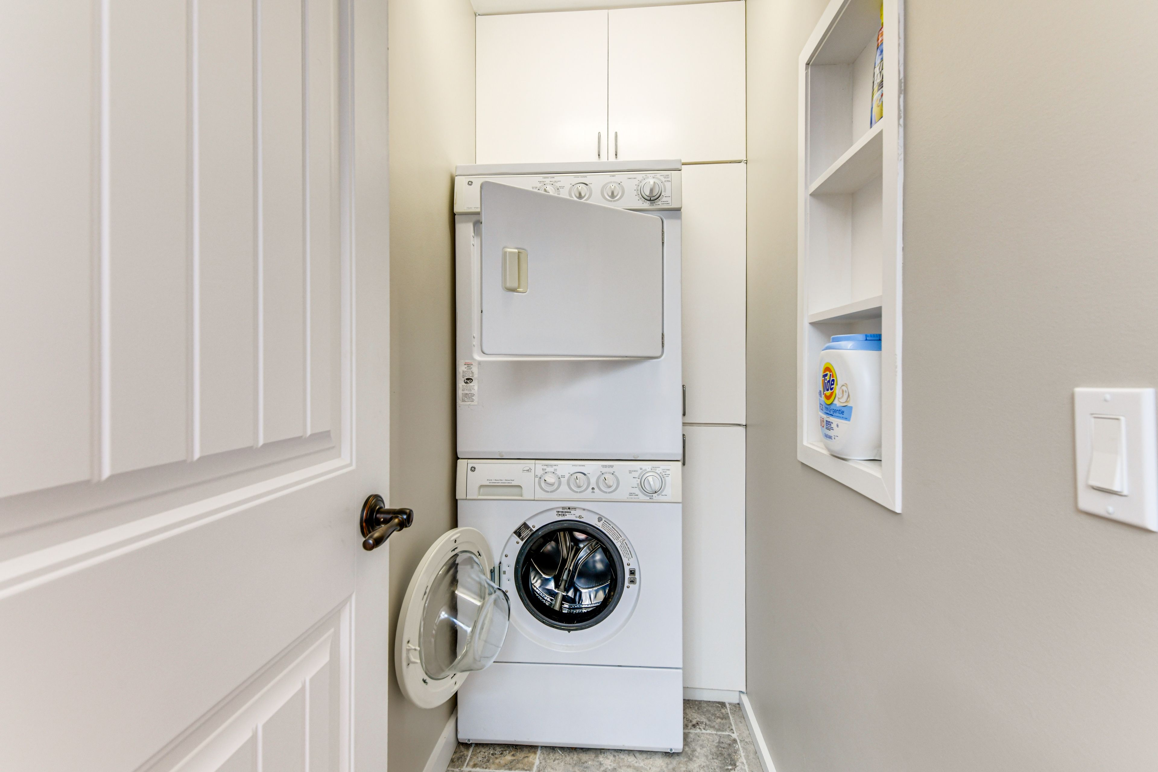 Washer & Dryer | Iron & Board | Laundry Detergent | Lower Level