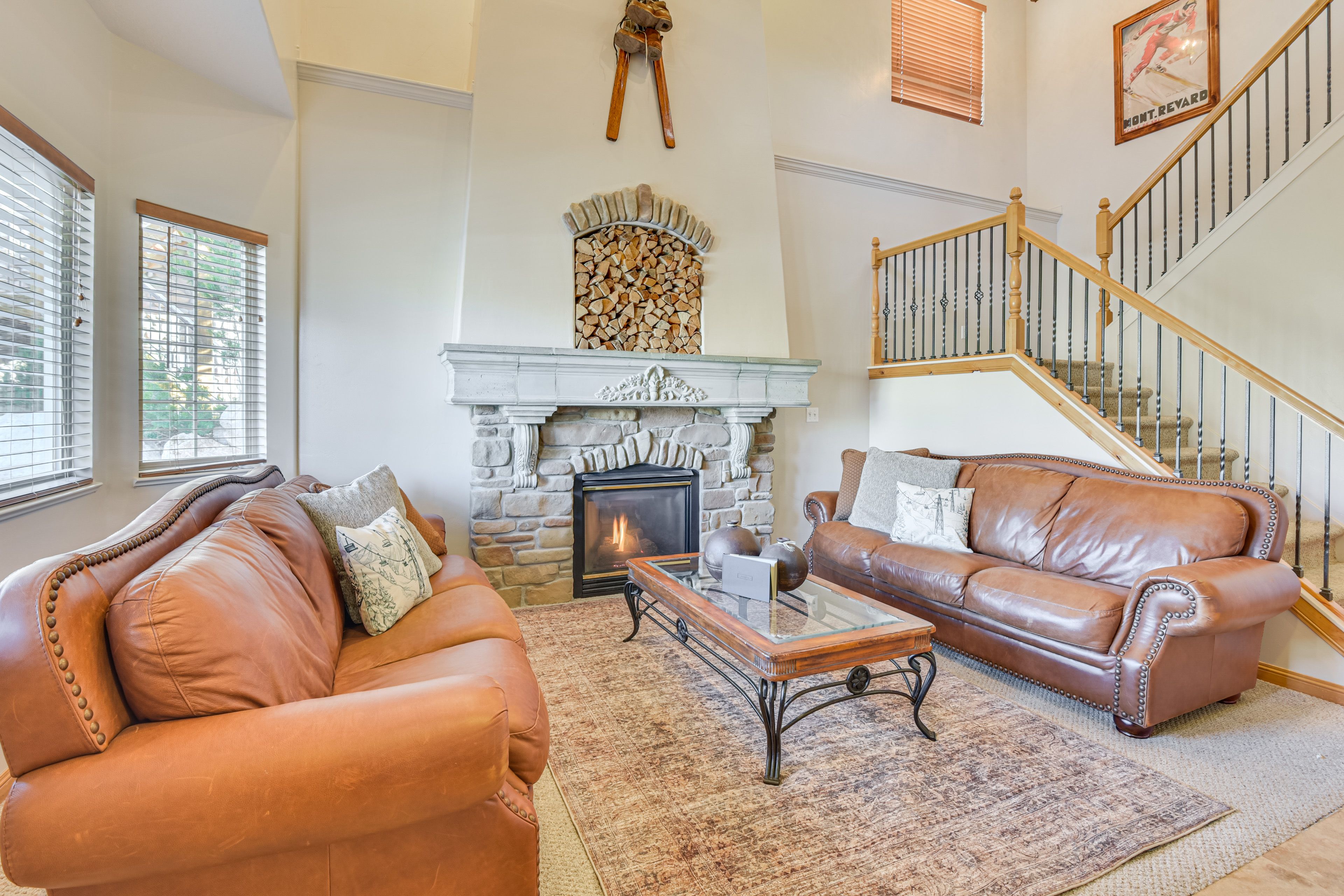 Living Room | Main Level | Free WiFi | Central A/C & Heating