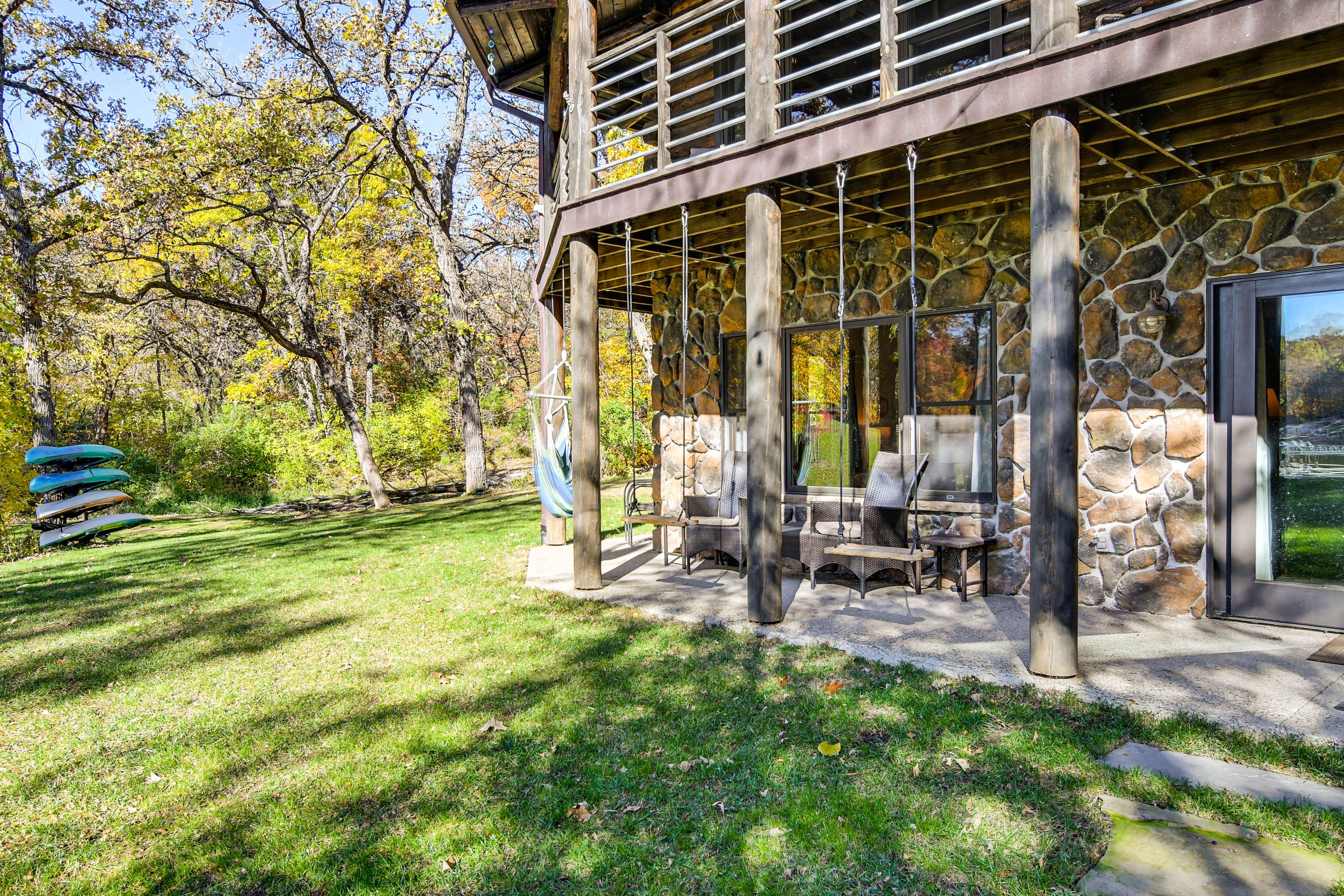 Patio | Swings | Kayaks Provided