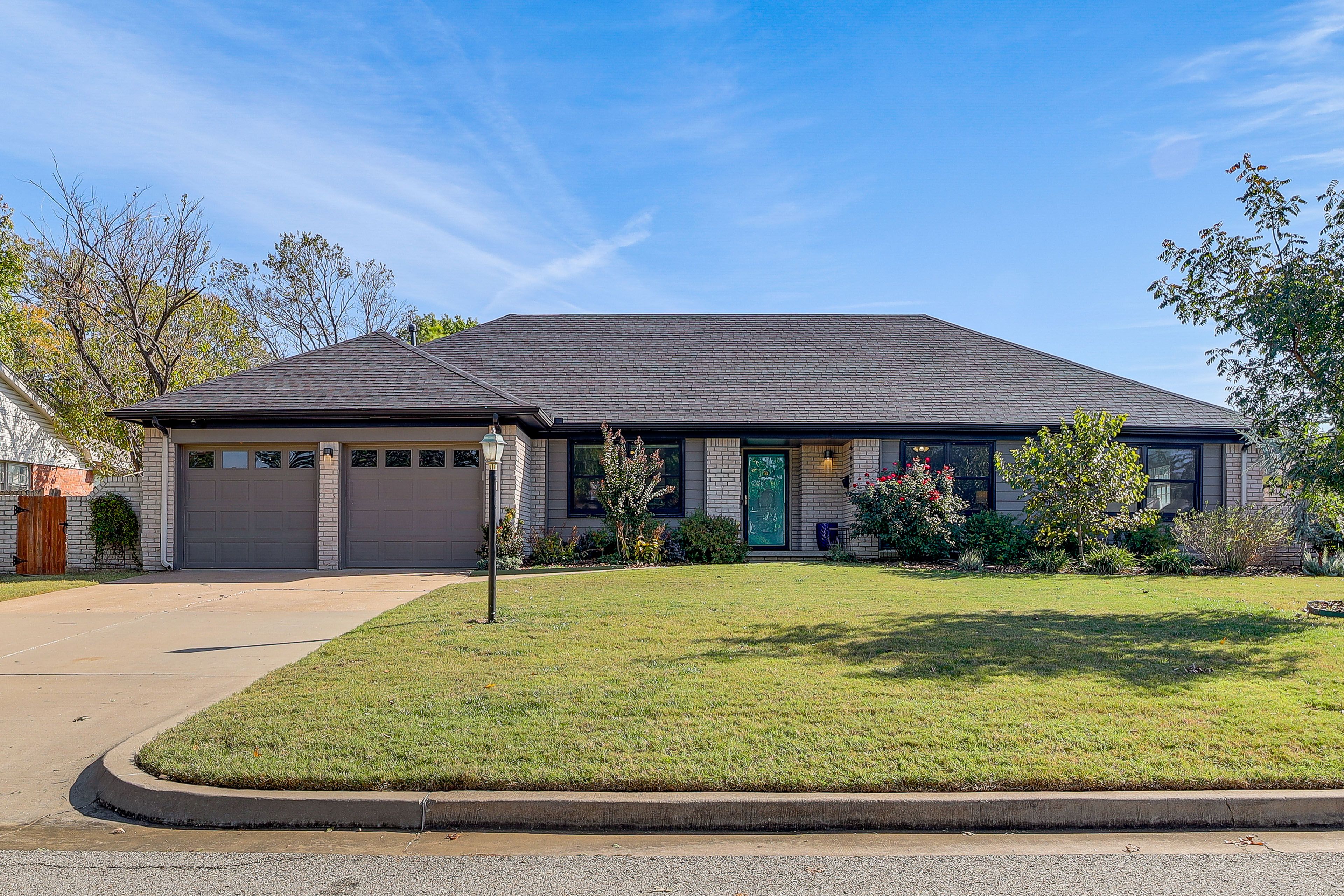 Tulsa Vacation Rental | 3BR | 2BA | 2,000 Sq Ft | 1 Step Required