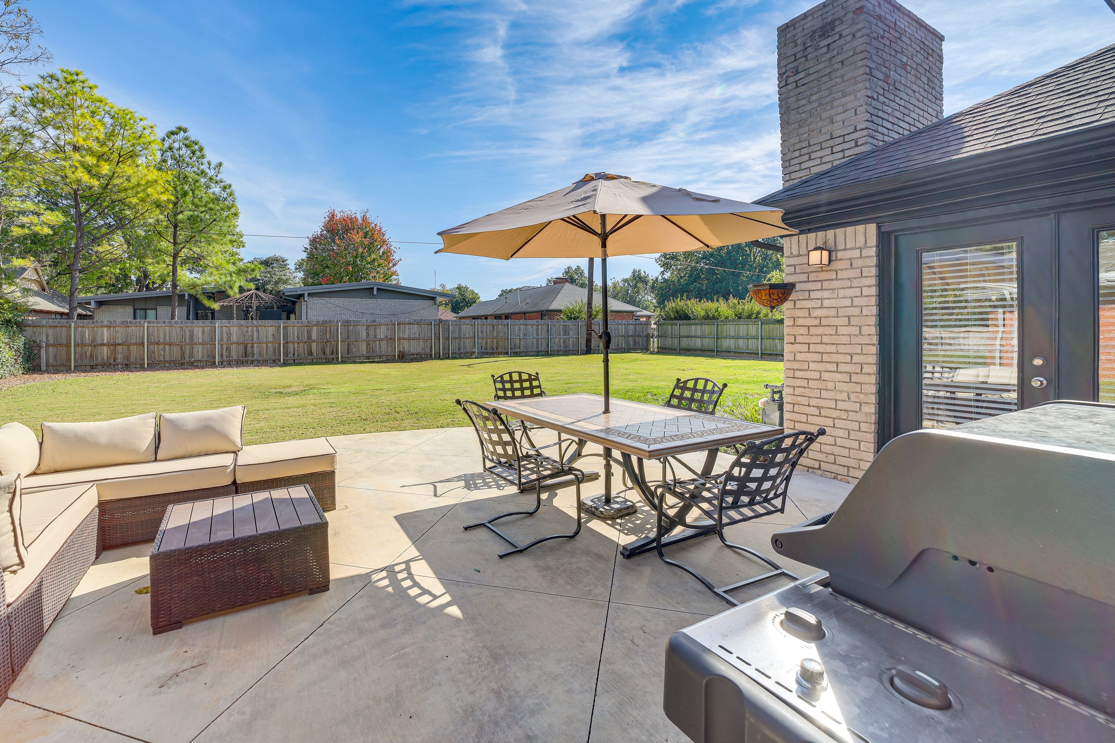 Patio | Grill | Dining Area | Walking Distance to LaFortune Park