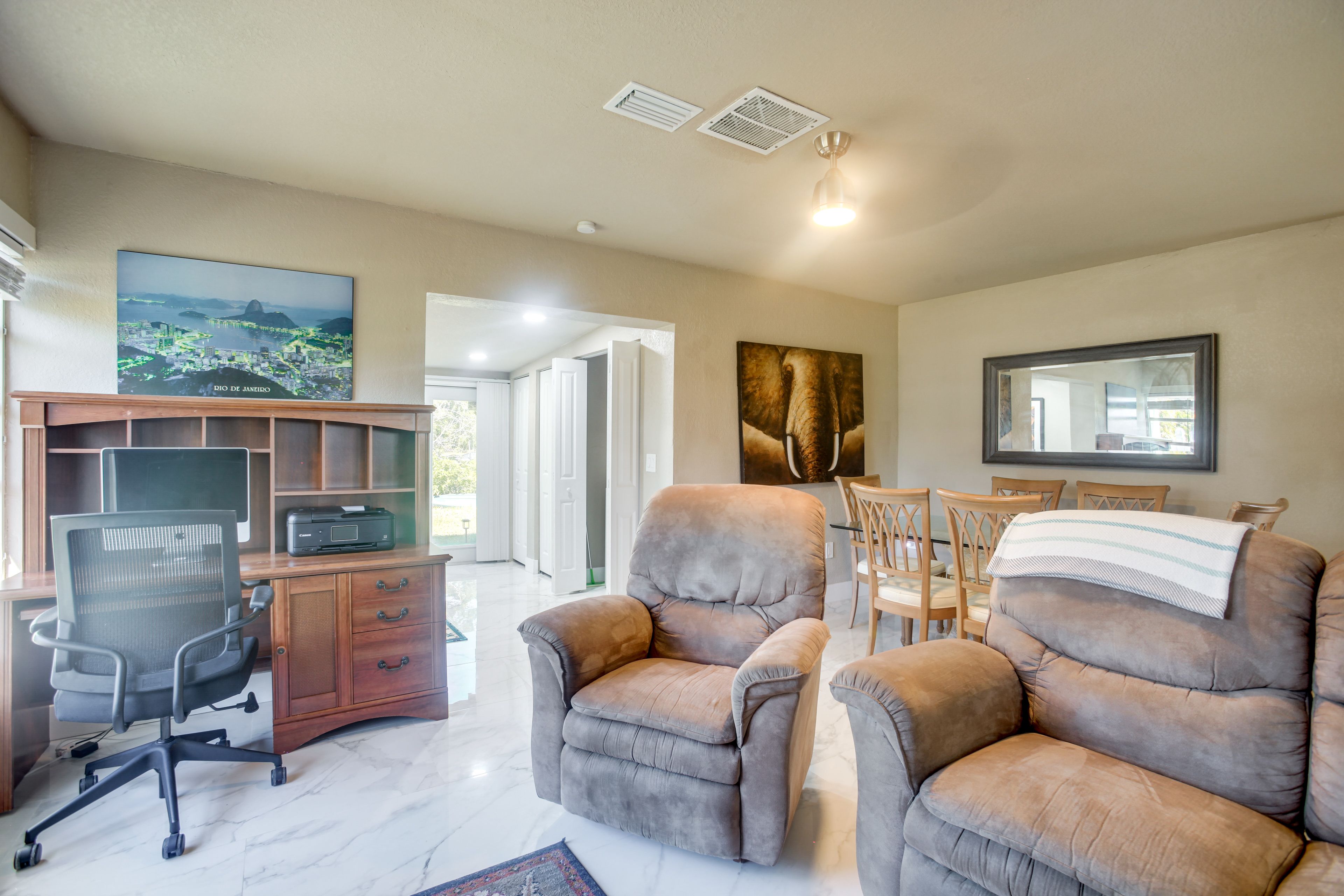 Living Room | Dedicated Workspace | Free WiFi