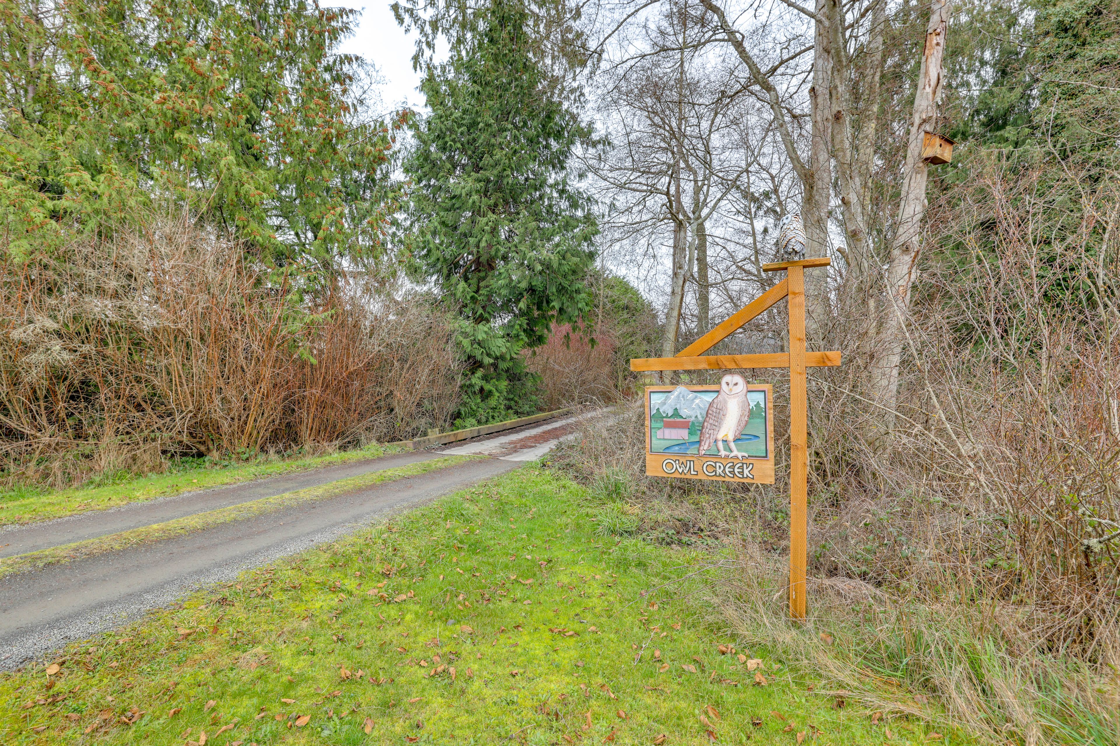 Entrance to Property