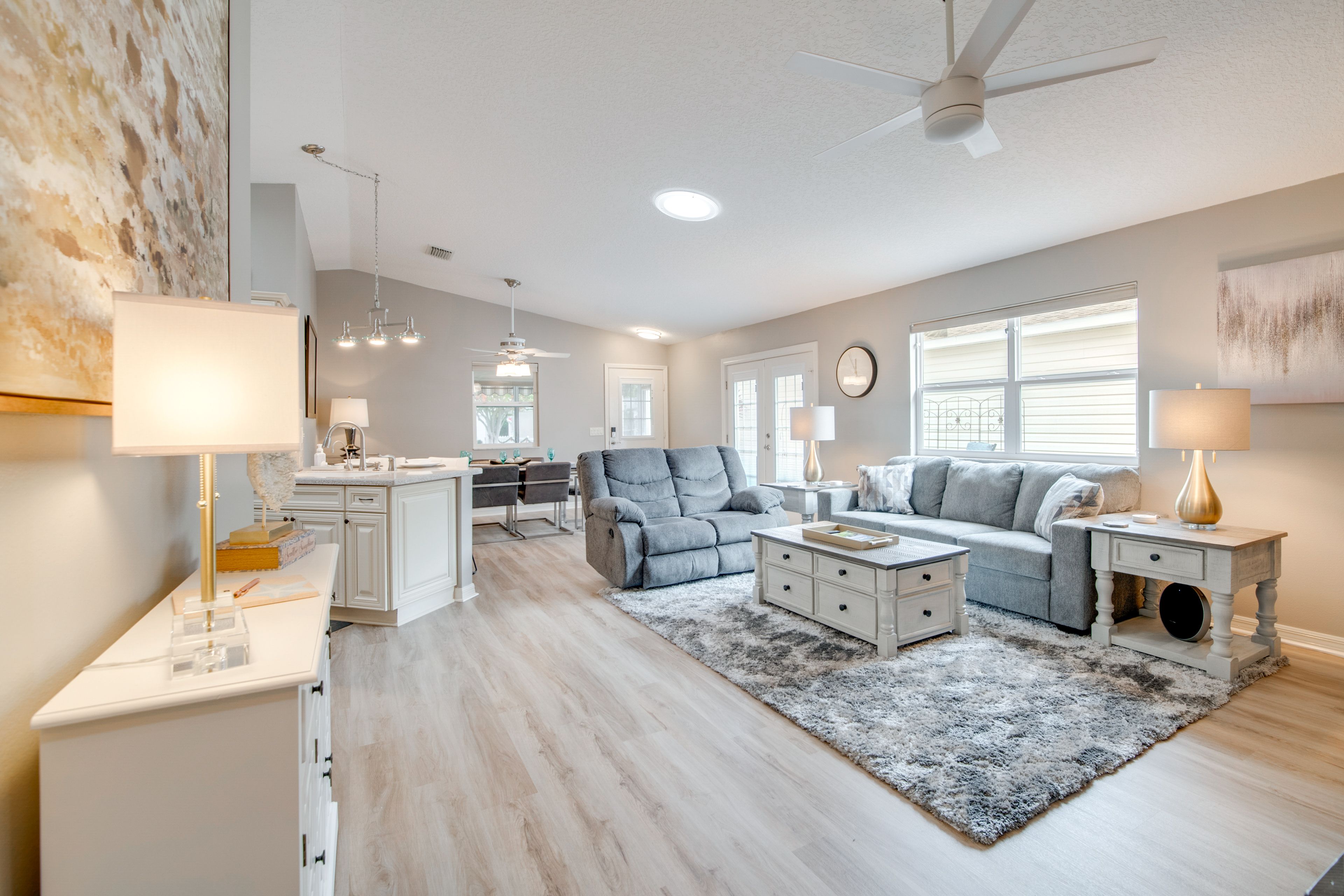 Living Room | Smart TV | Queen Sleeper Sofa