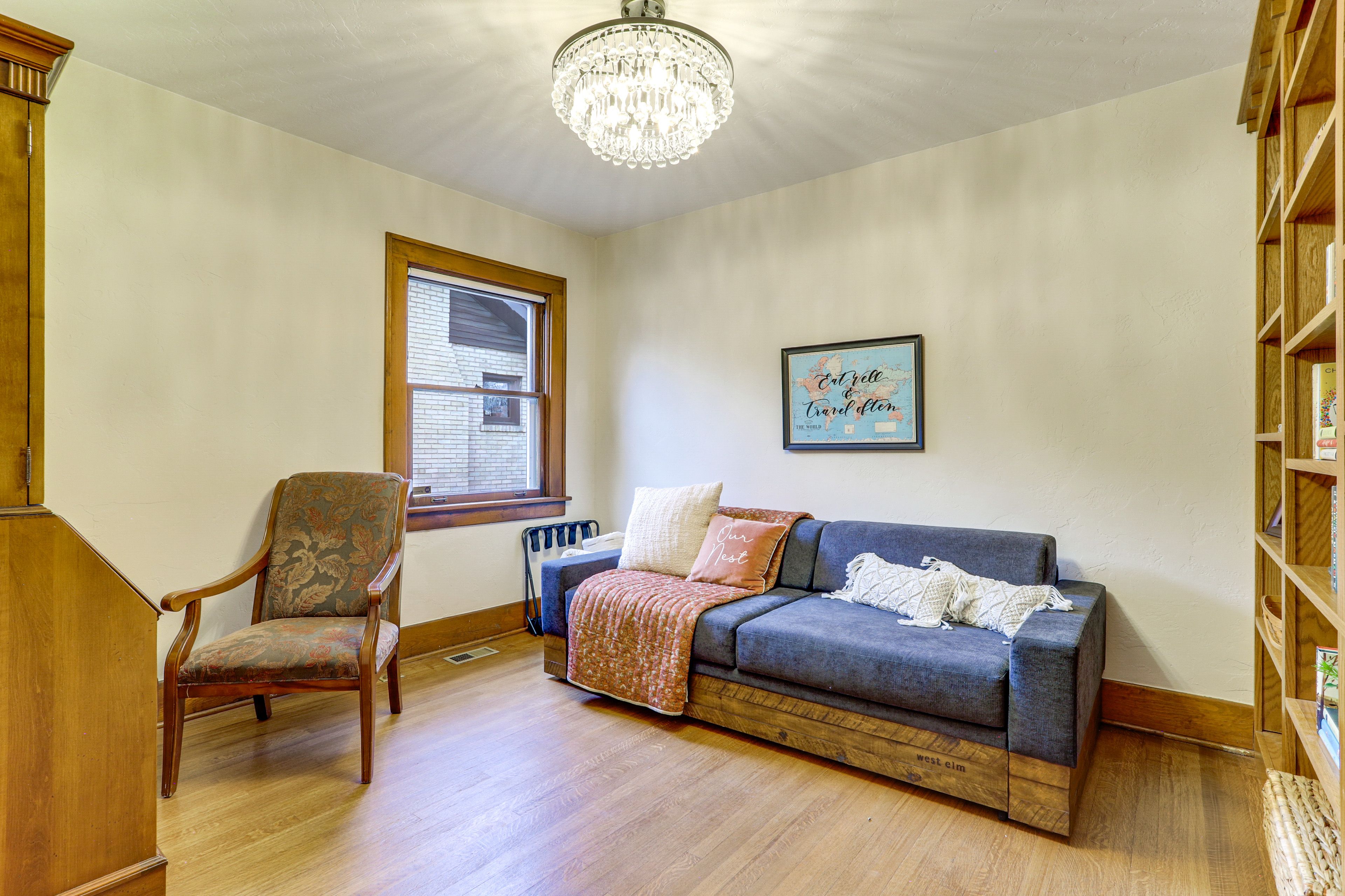 Bedroom 2 | Twin Sleeper Sofa w/ Twin Trundle | Main Floor