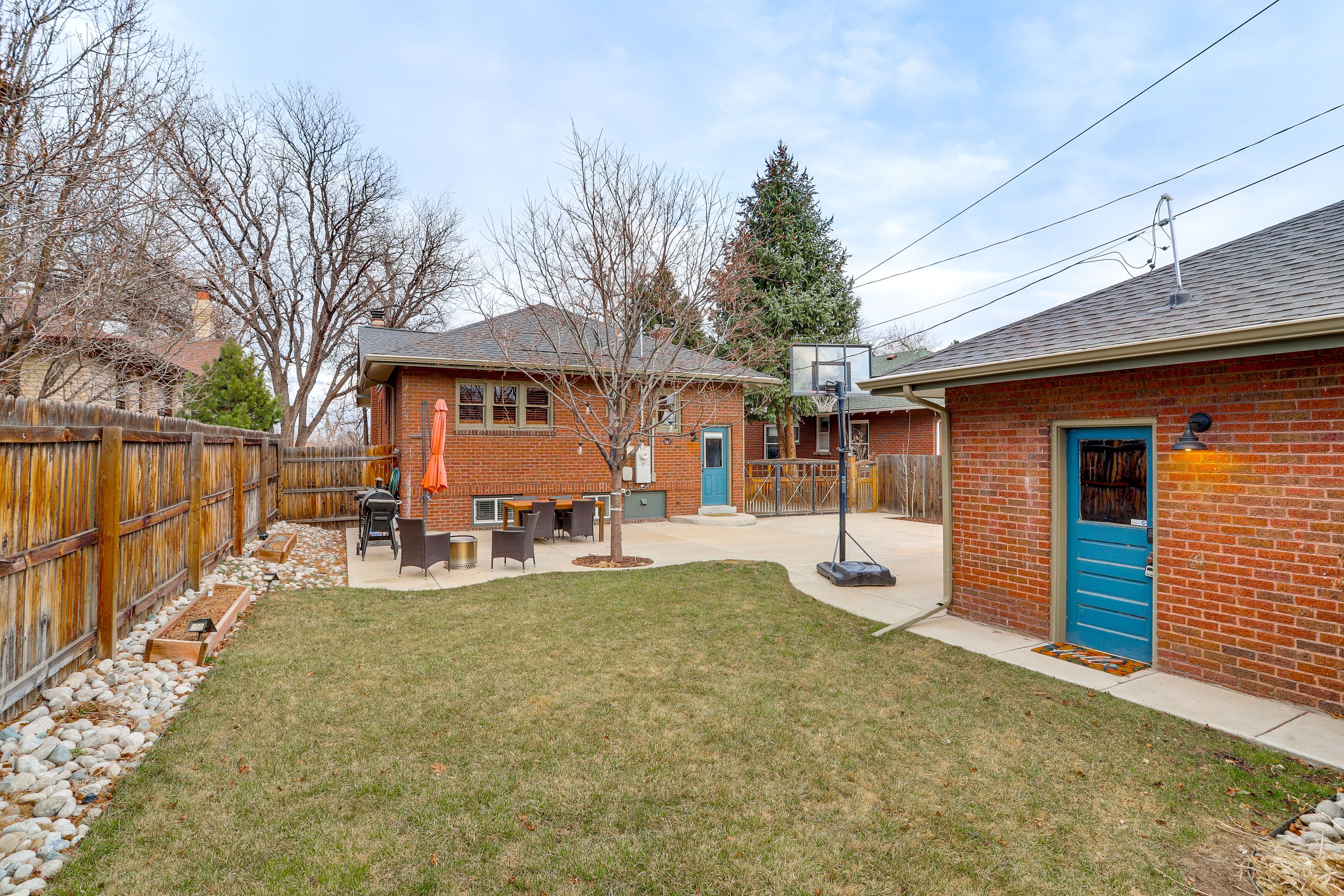 Patio | Fenced Backyard