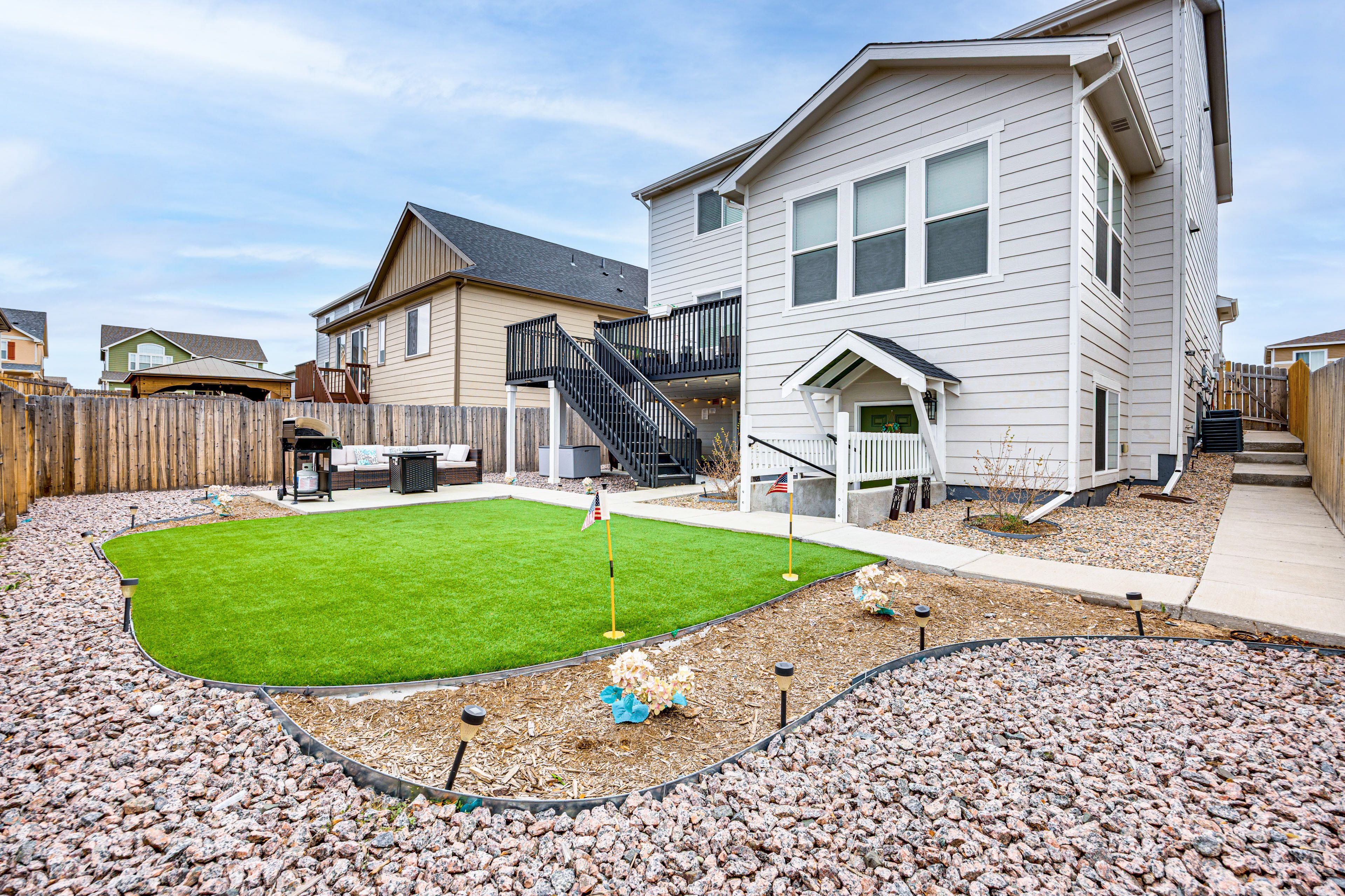 Colorado Springs Vacation Rental | 2BR | 1BA | 1,300 Sq Ft | Steps to Enter