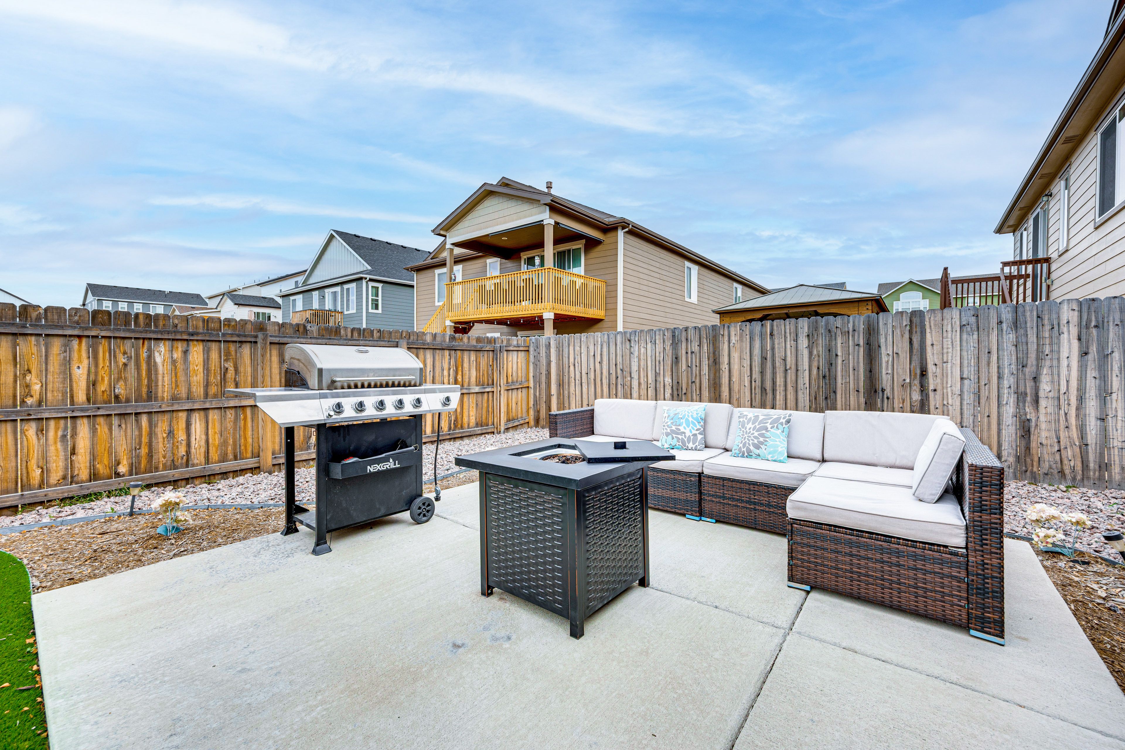 Patio | Single-Story Unit | Lower Level