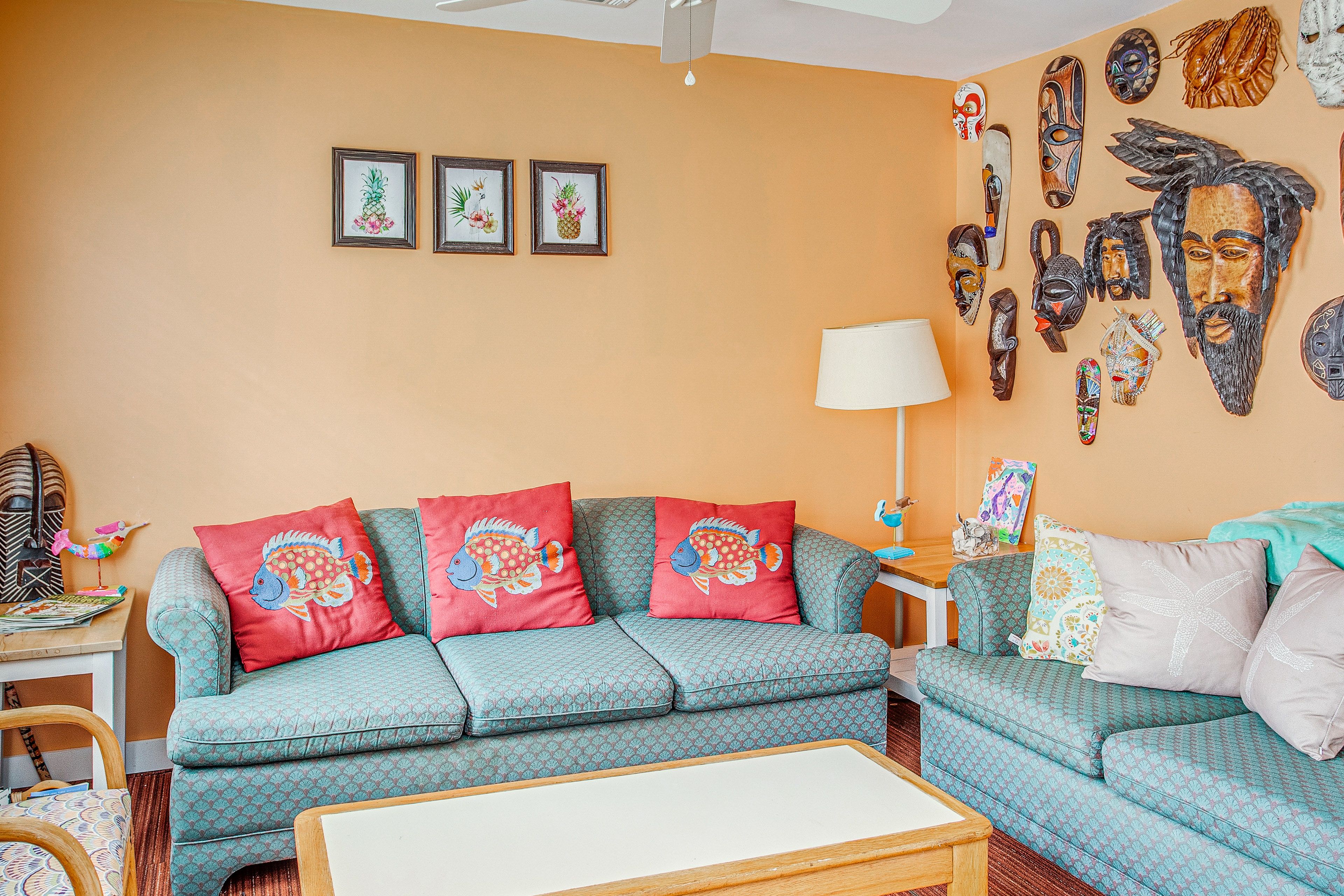 Living Area | Full Sleeper Sofa | 3rd Floor