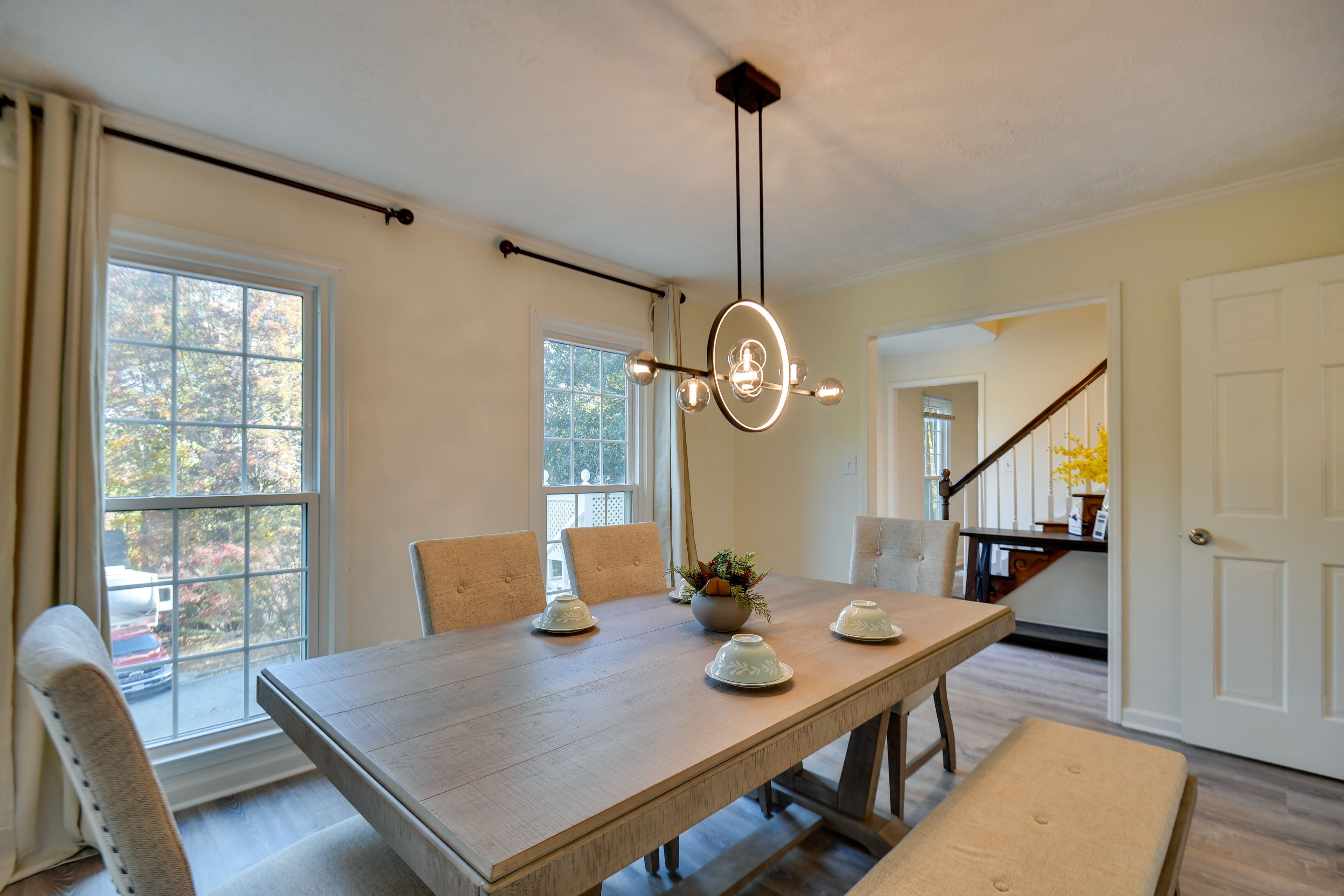 Dining Room | Dishware/Flatware Provided | 1st Floor