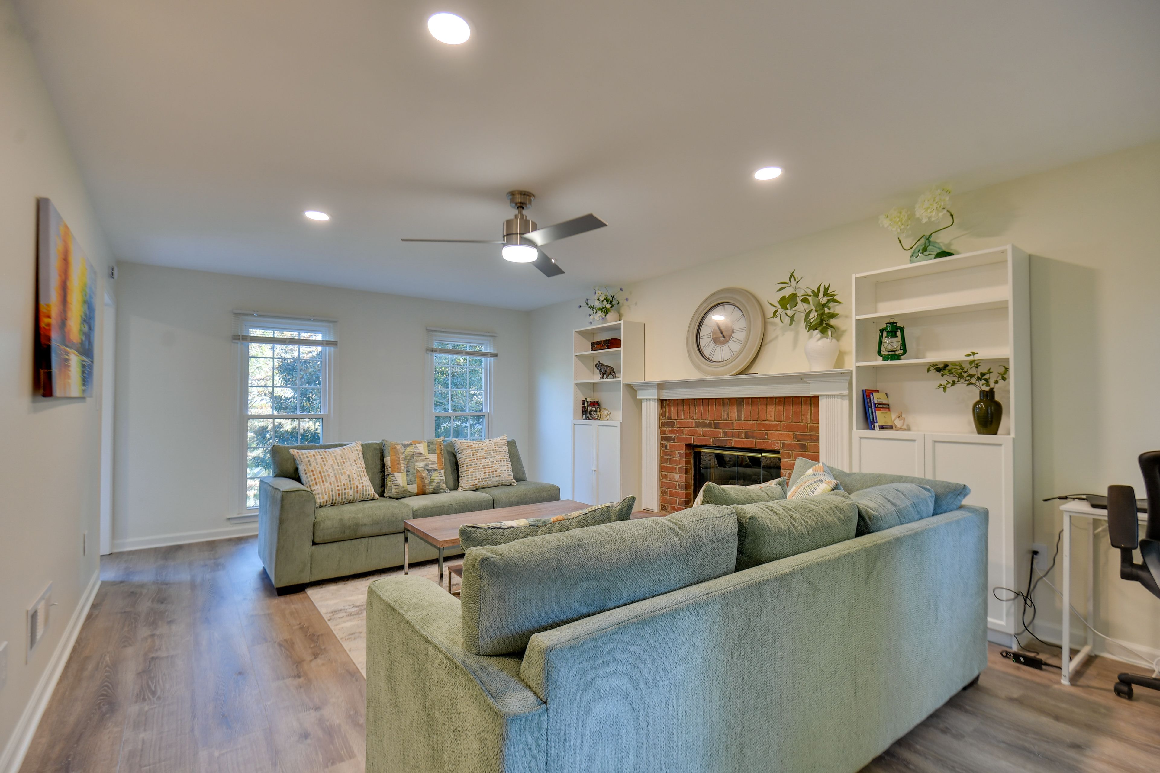 Living Room | Dedicated Workspace | 1st Floor