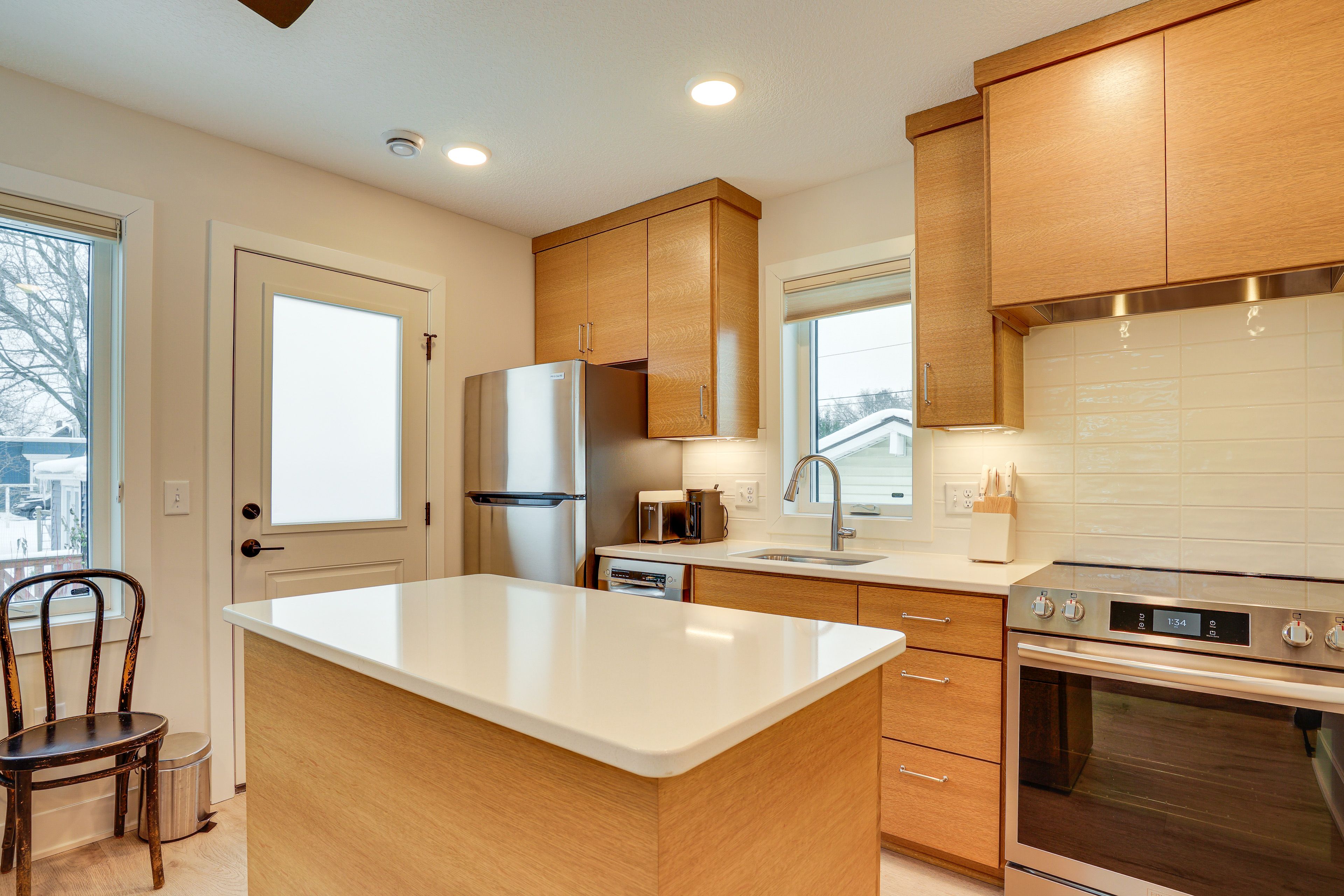 Kitchen | Single-Story Apartment | In-Unit Laundry