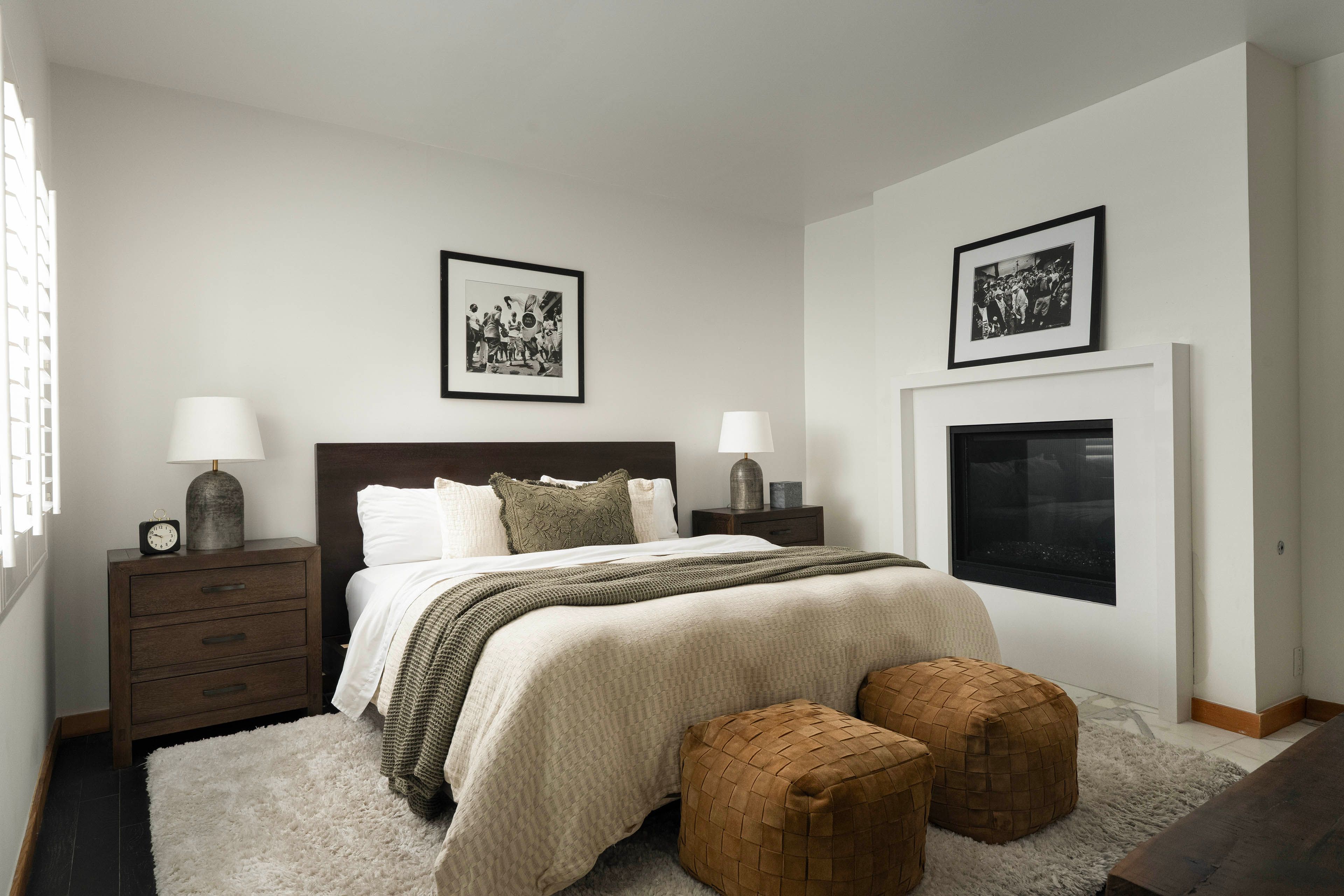 Bedroom | King Bed | Fireplace | Main Level