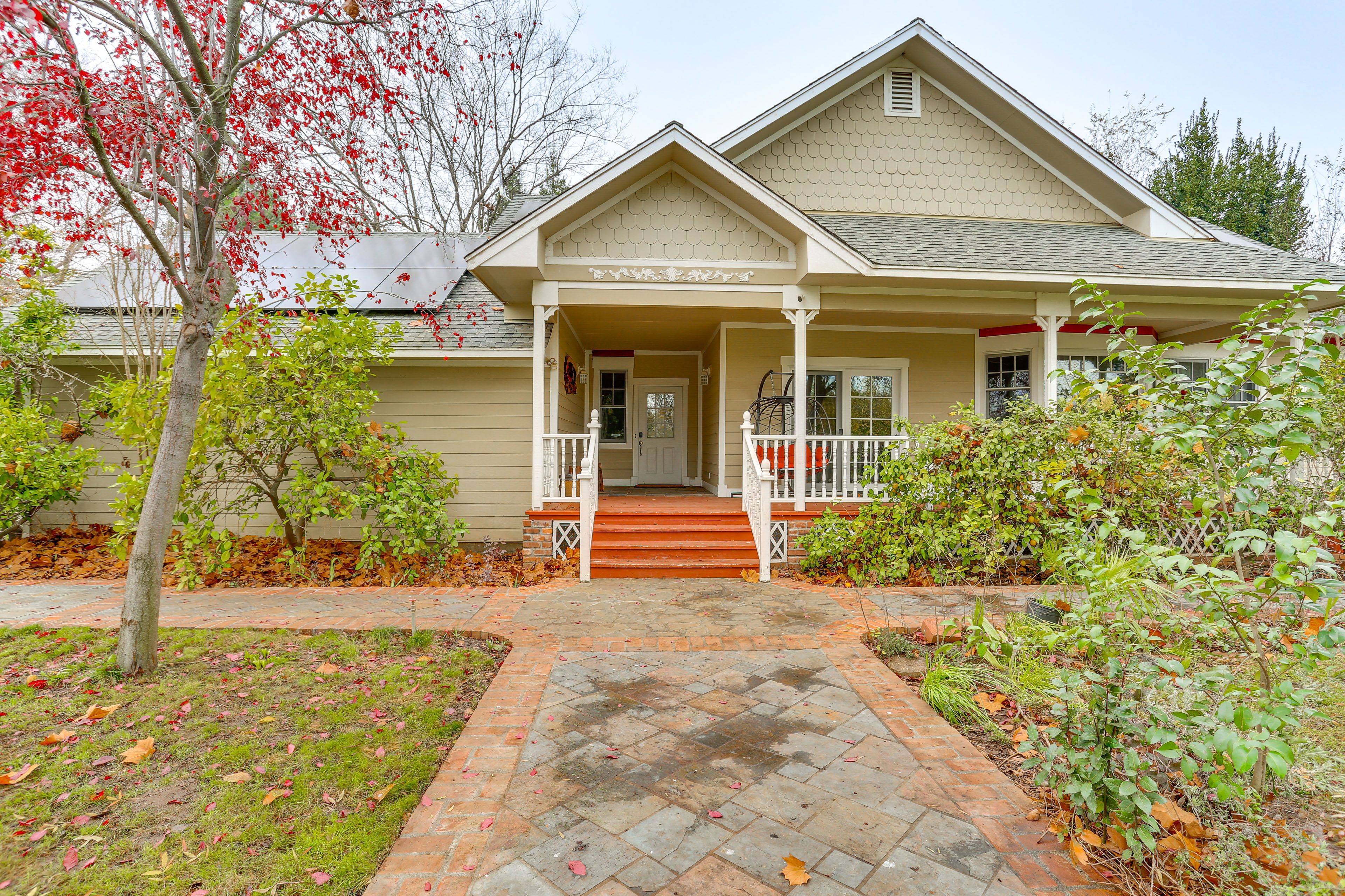 Los Molinos Vacation Rental | 3BR | 2BA | 2,020 Sq Ft | 4 Steps to Enter