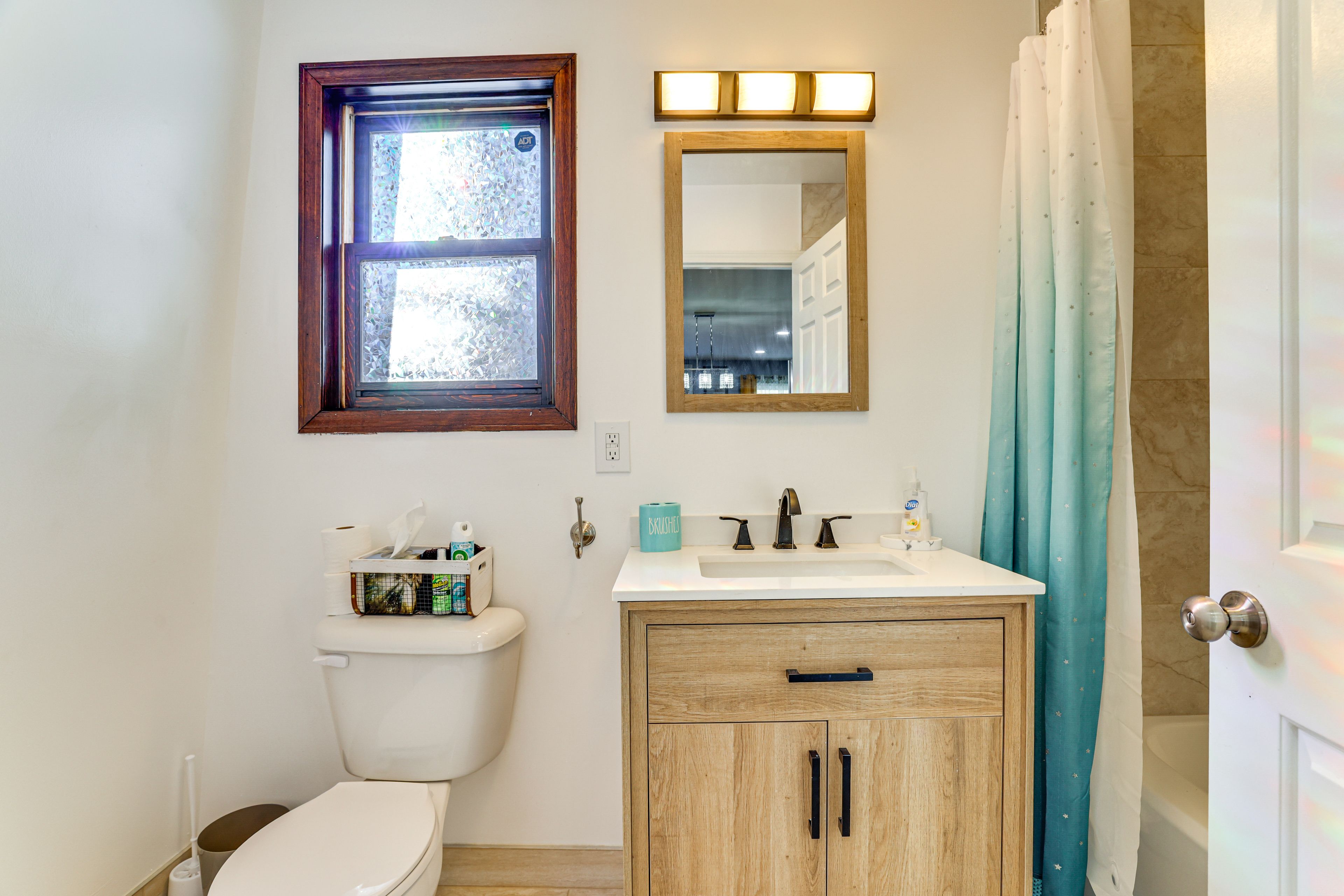 Bathroom | 1st Floor | Complimentary Toiletries | Hair Dryer