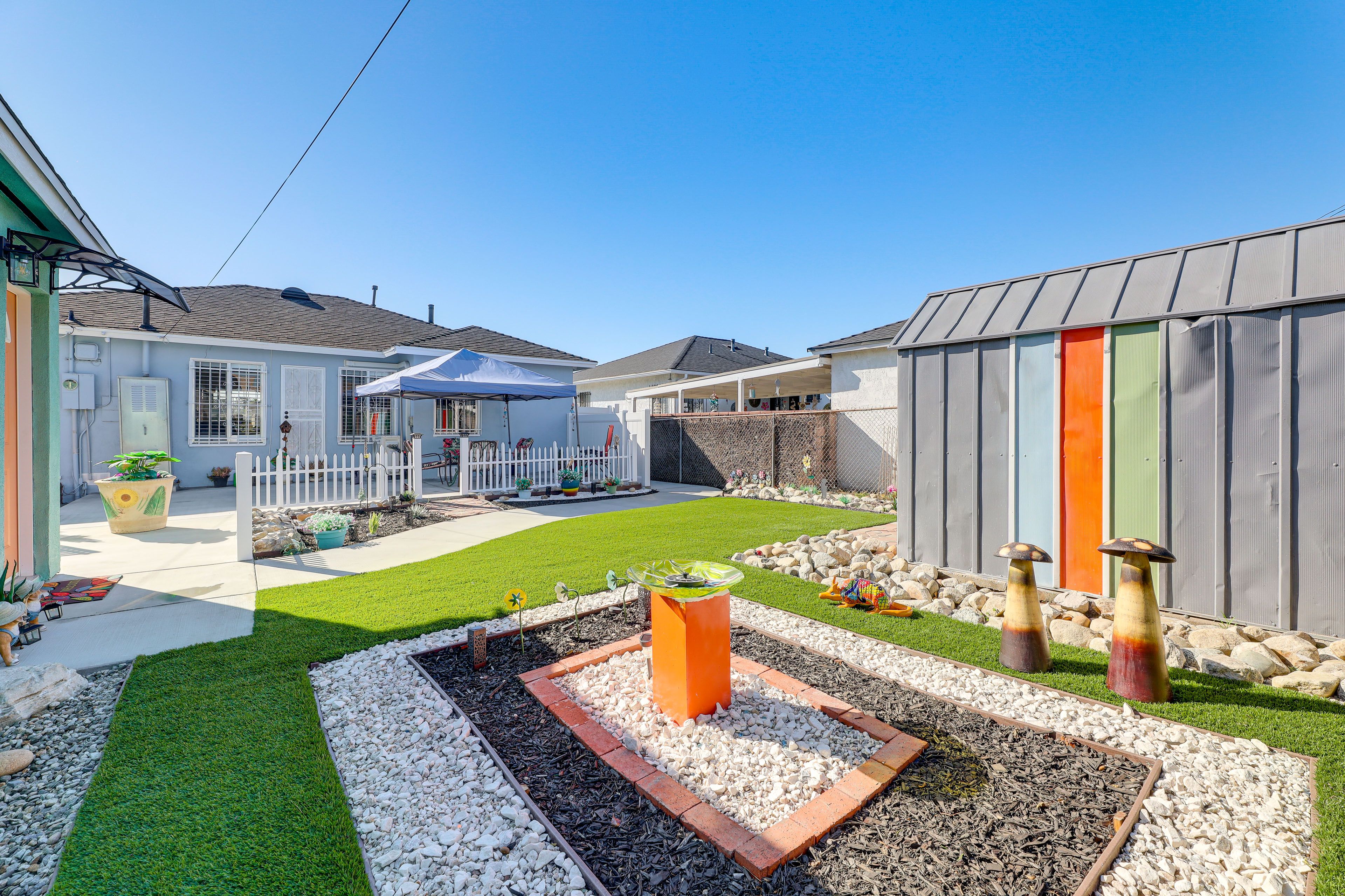 Shared Fenced-In Yard