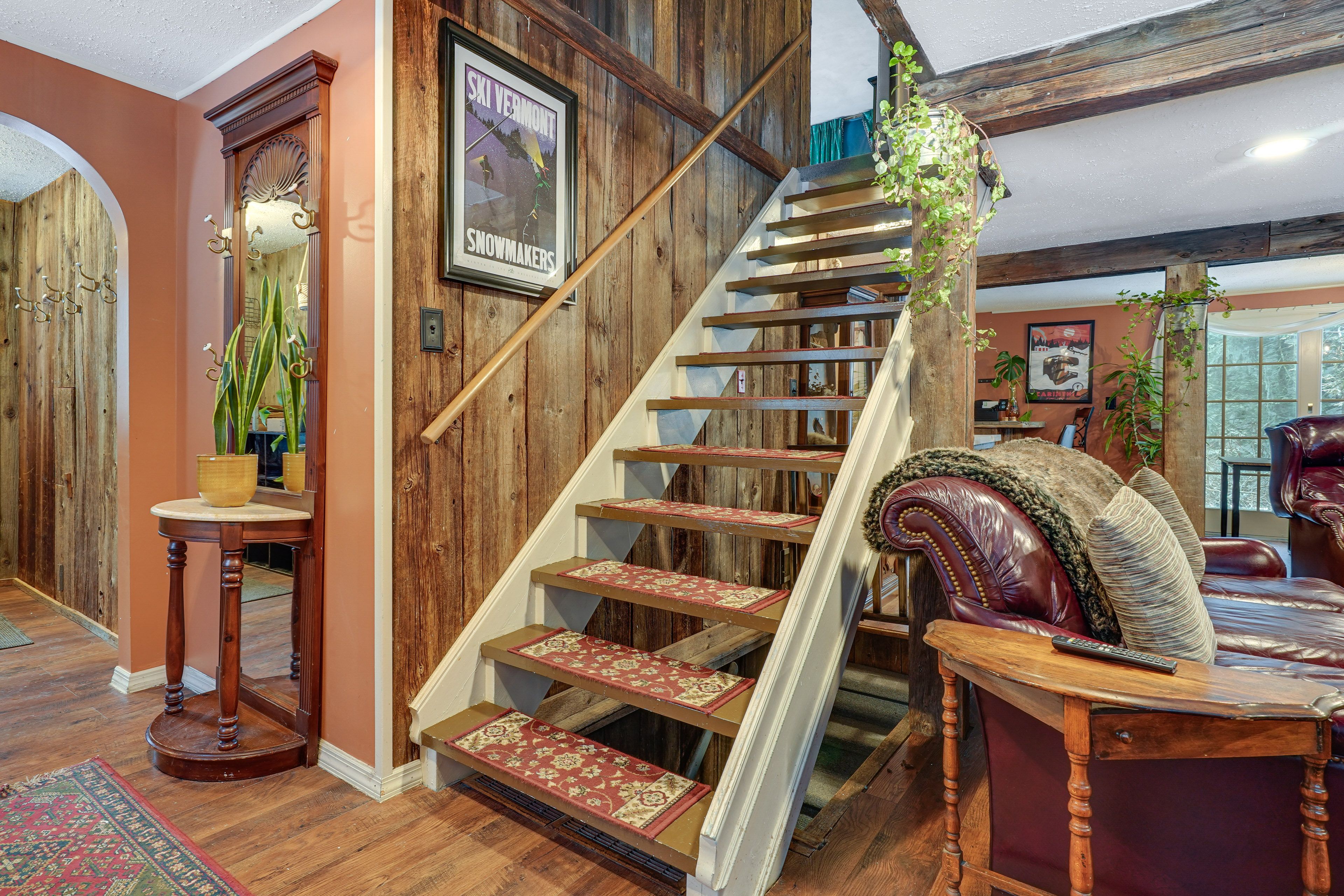 Stairs to Access 2nd Floor