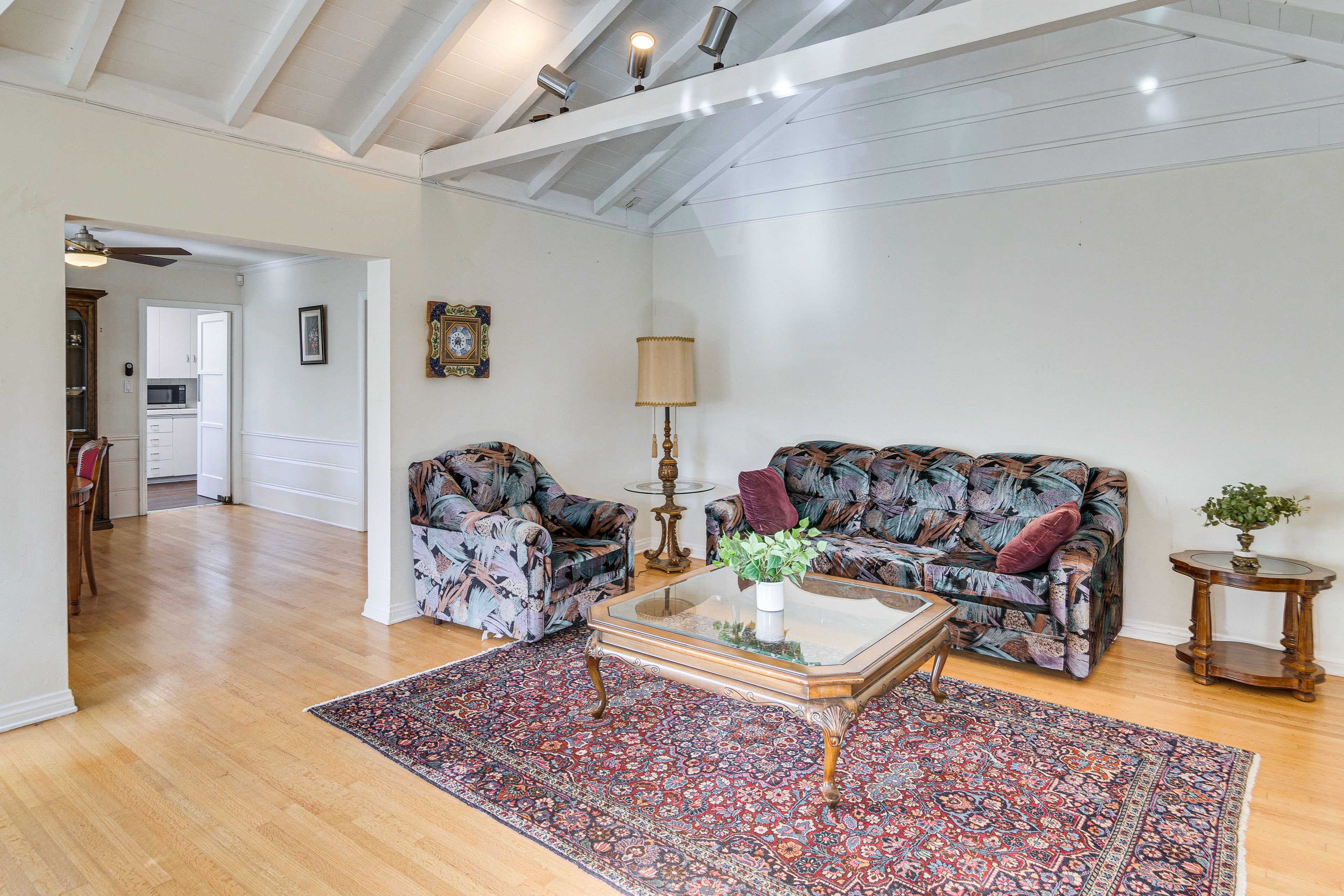 Living Room | Central A/C & Heat | Free WiFi