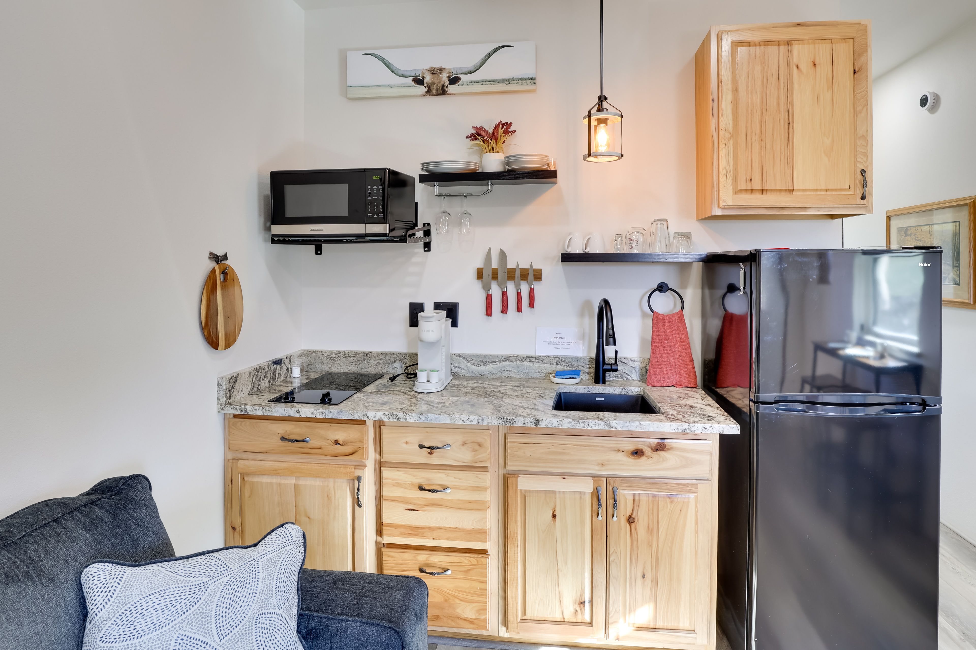 Kitchenette | Hot Plate | Microwave | Refrigerator