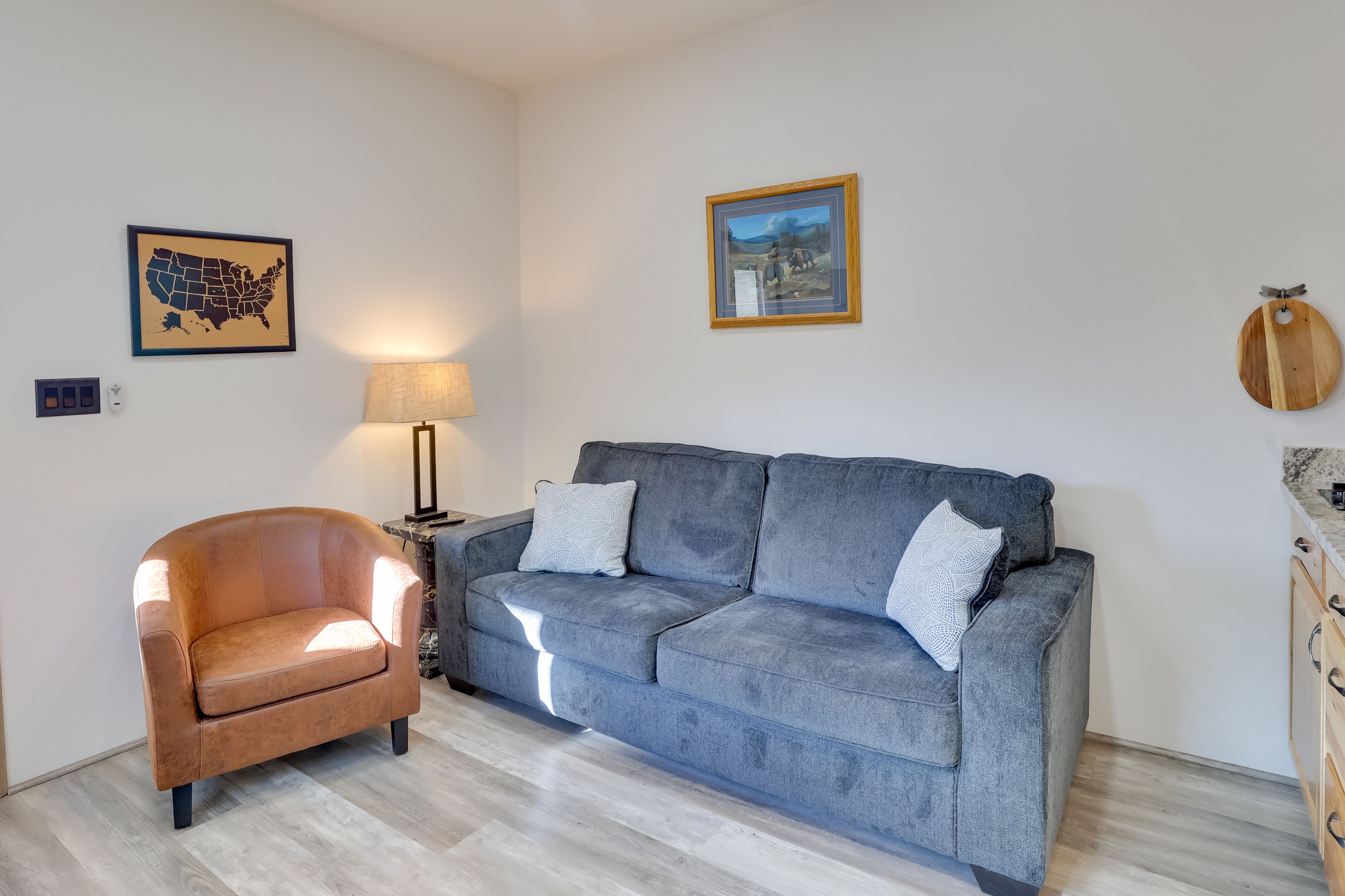 Studio | Living Area | Queen Sleeper Sofa