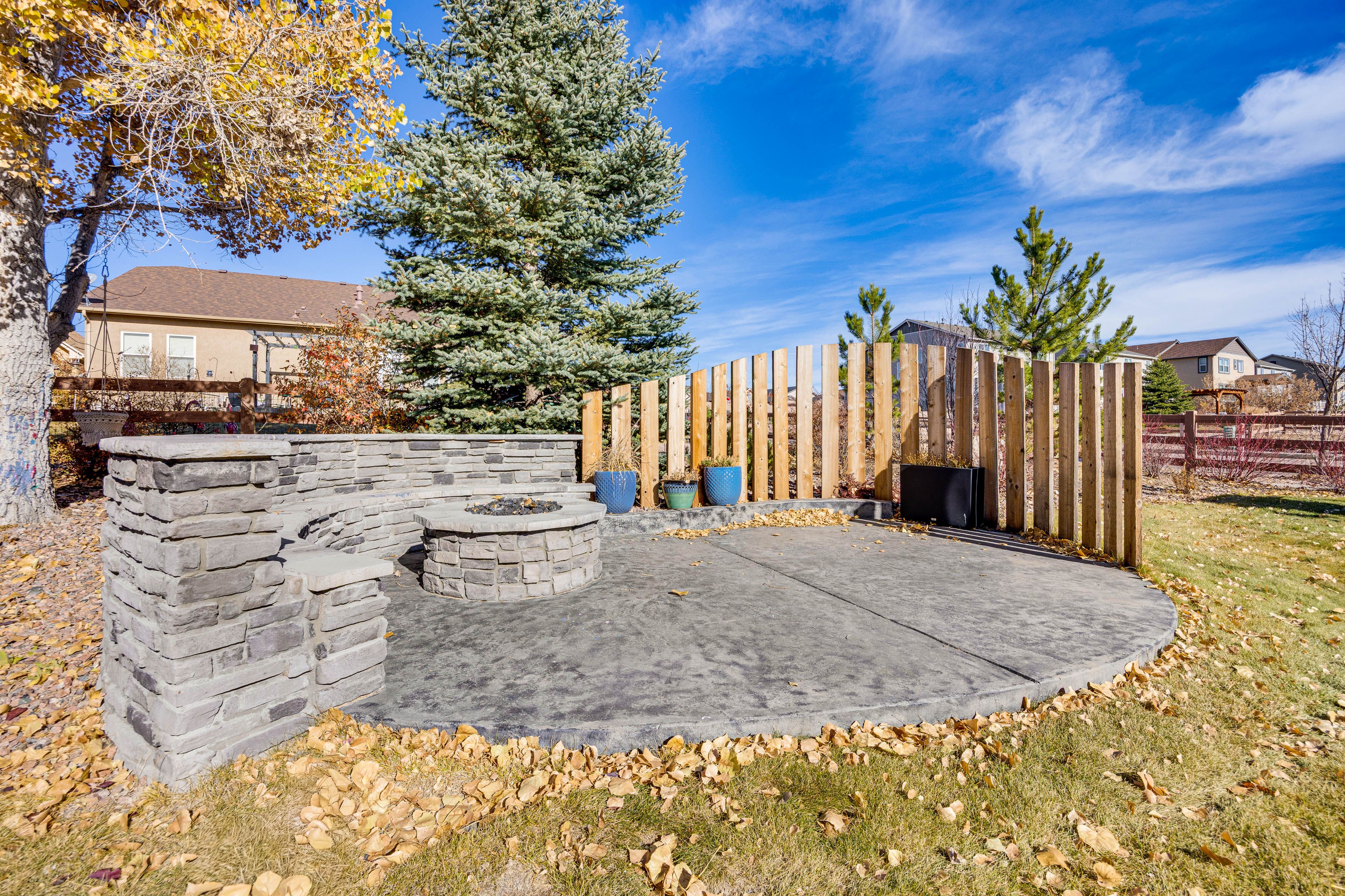 Spacious Yard | Furnished Patio w/ Hot Tub