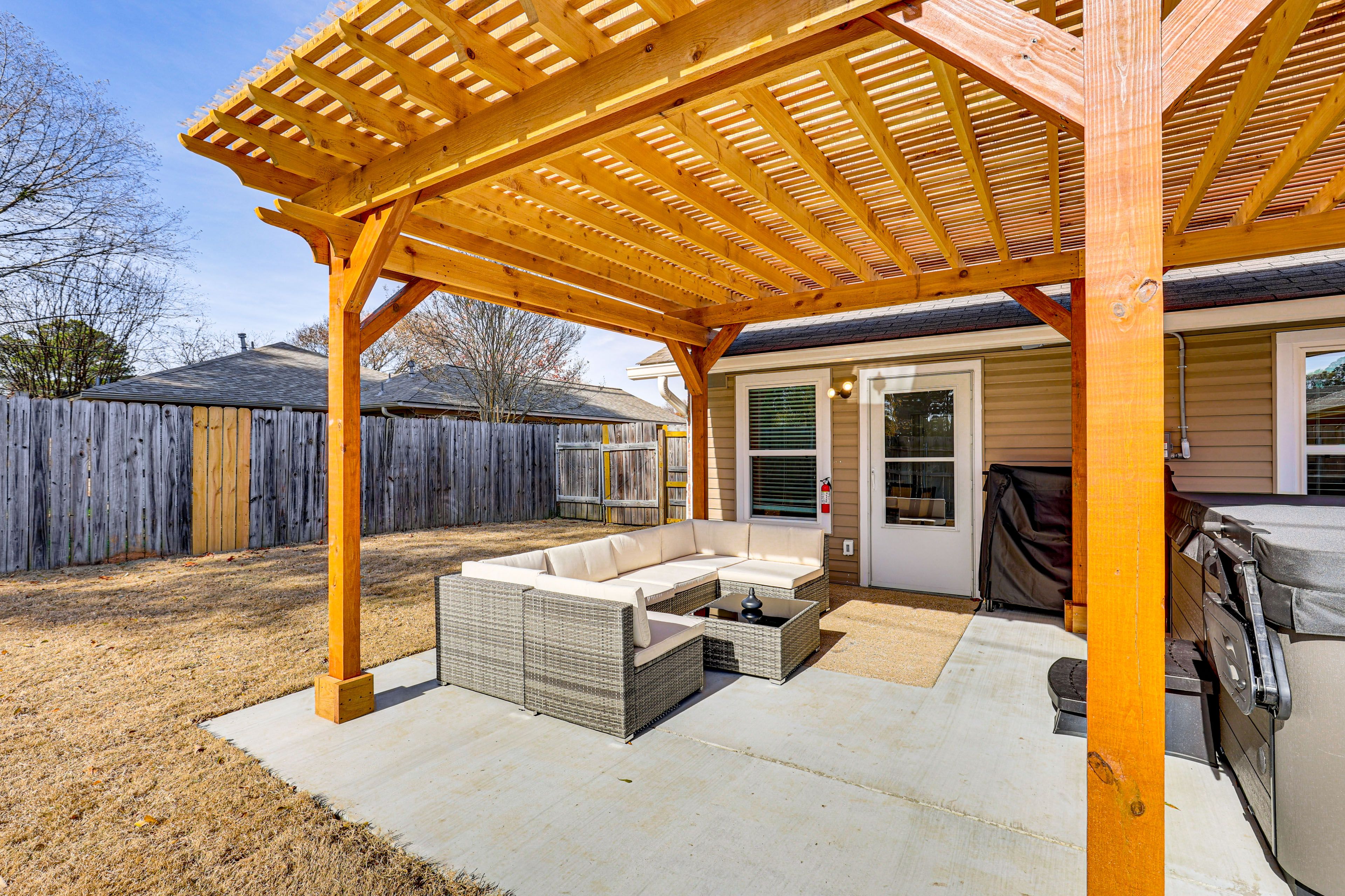 Private Patio | Hot Tub | Grill