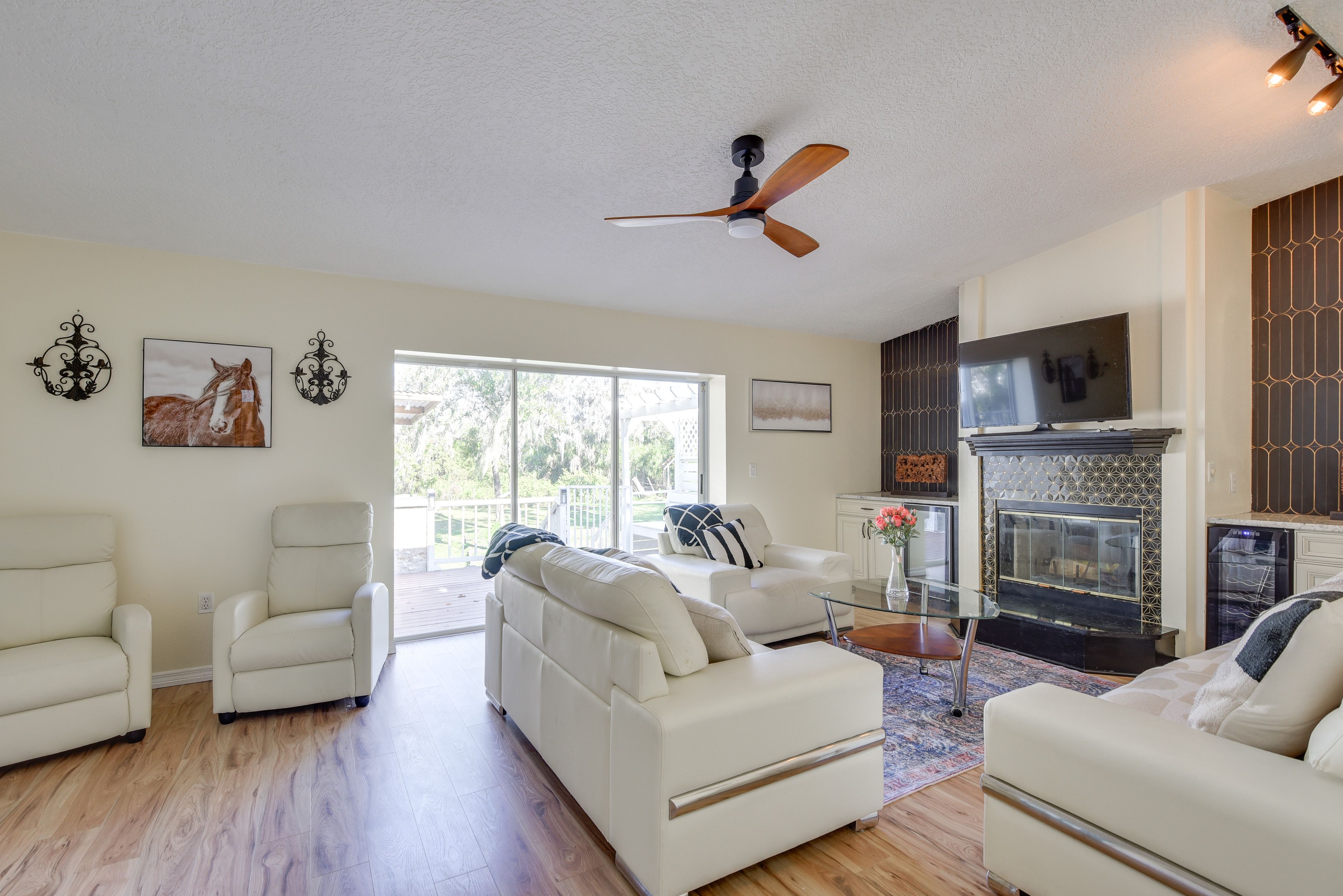 Property Interior | 2-Story Home | Free WiFi | Central A/C & Heating