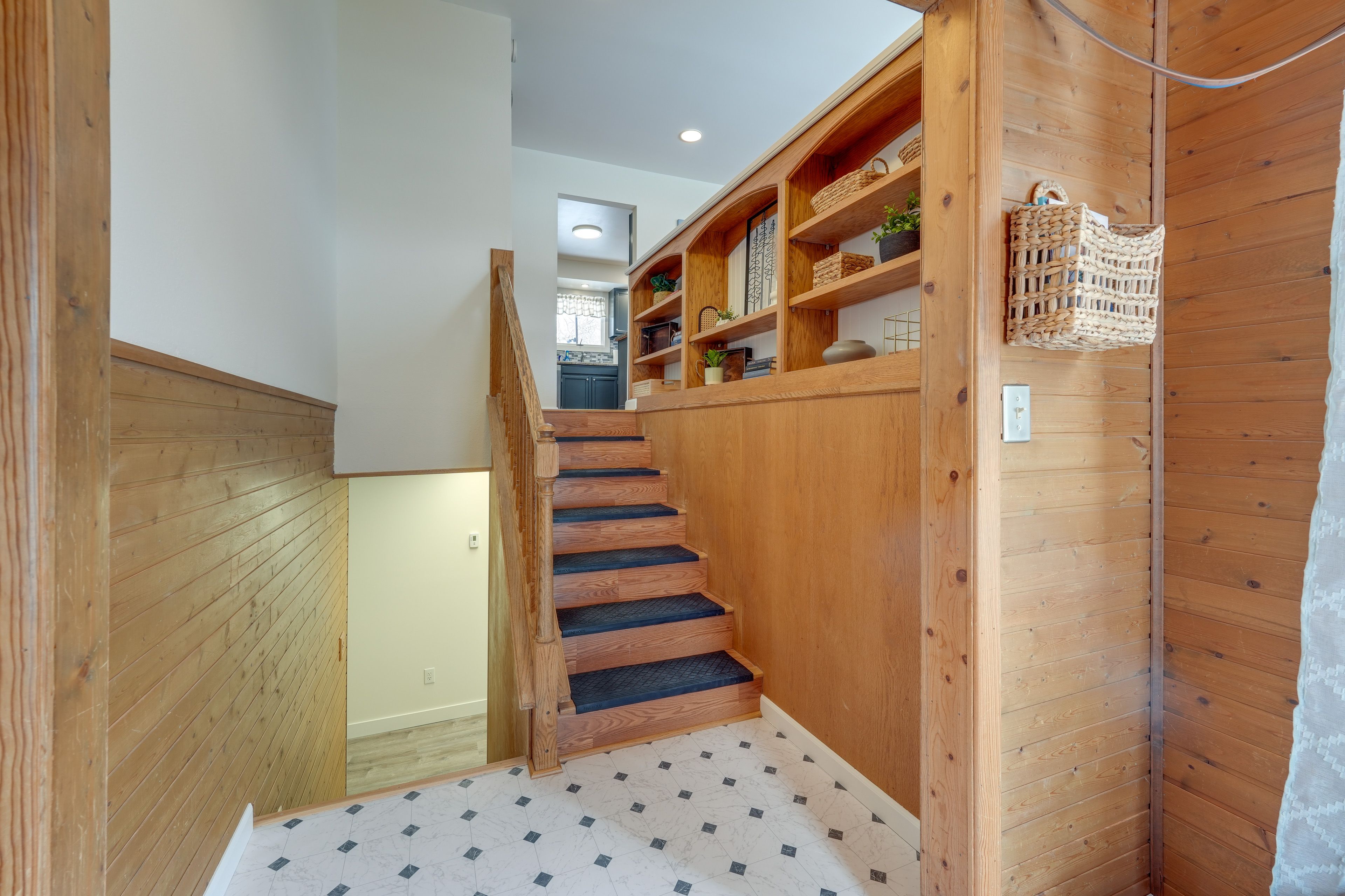 Entryway | Stairs to Both Floors