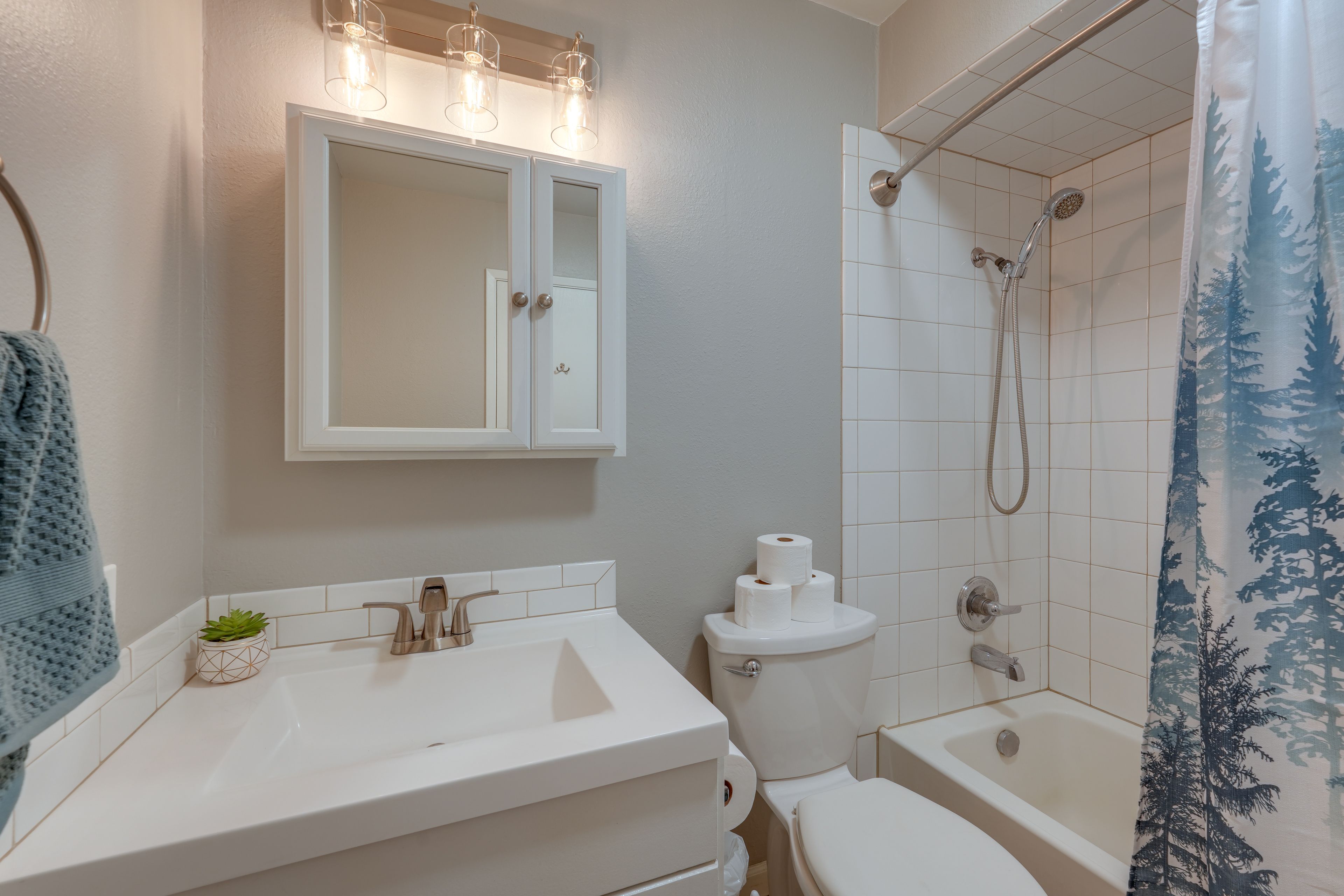 Full Bathroom | Towels & Linens Provided | Main Floor