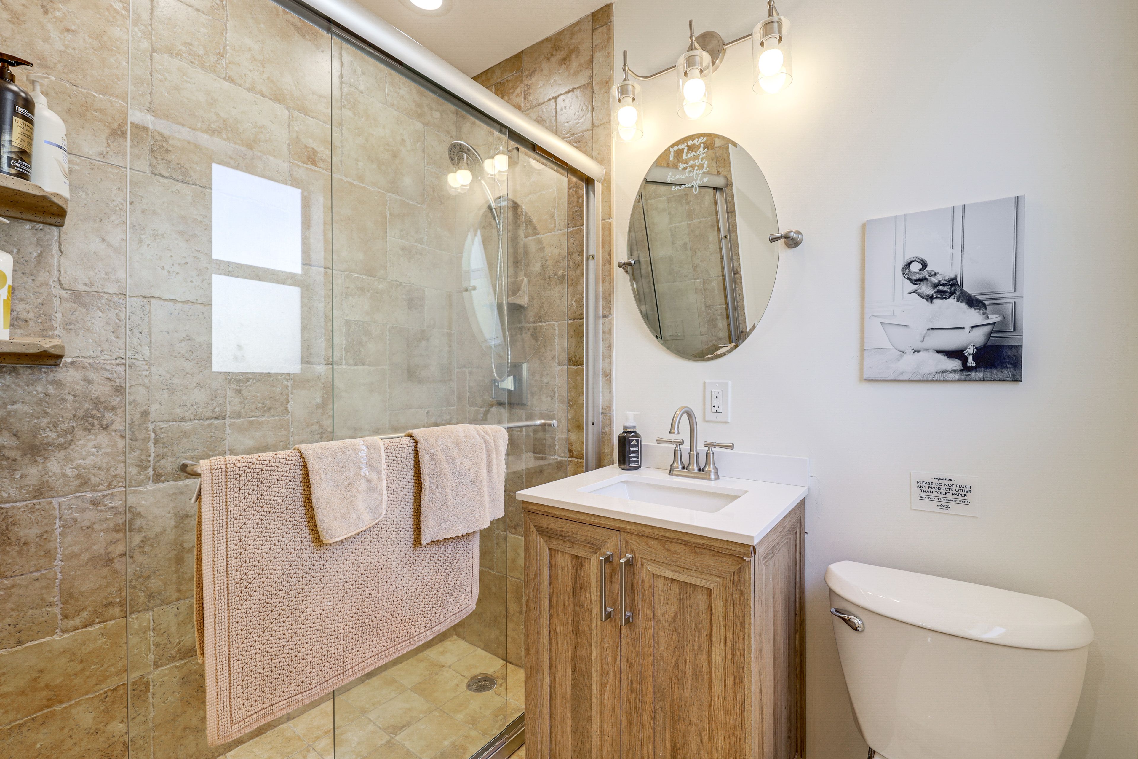 Full Bath | Towels | Hair Dryer