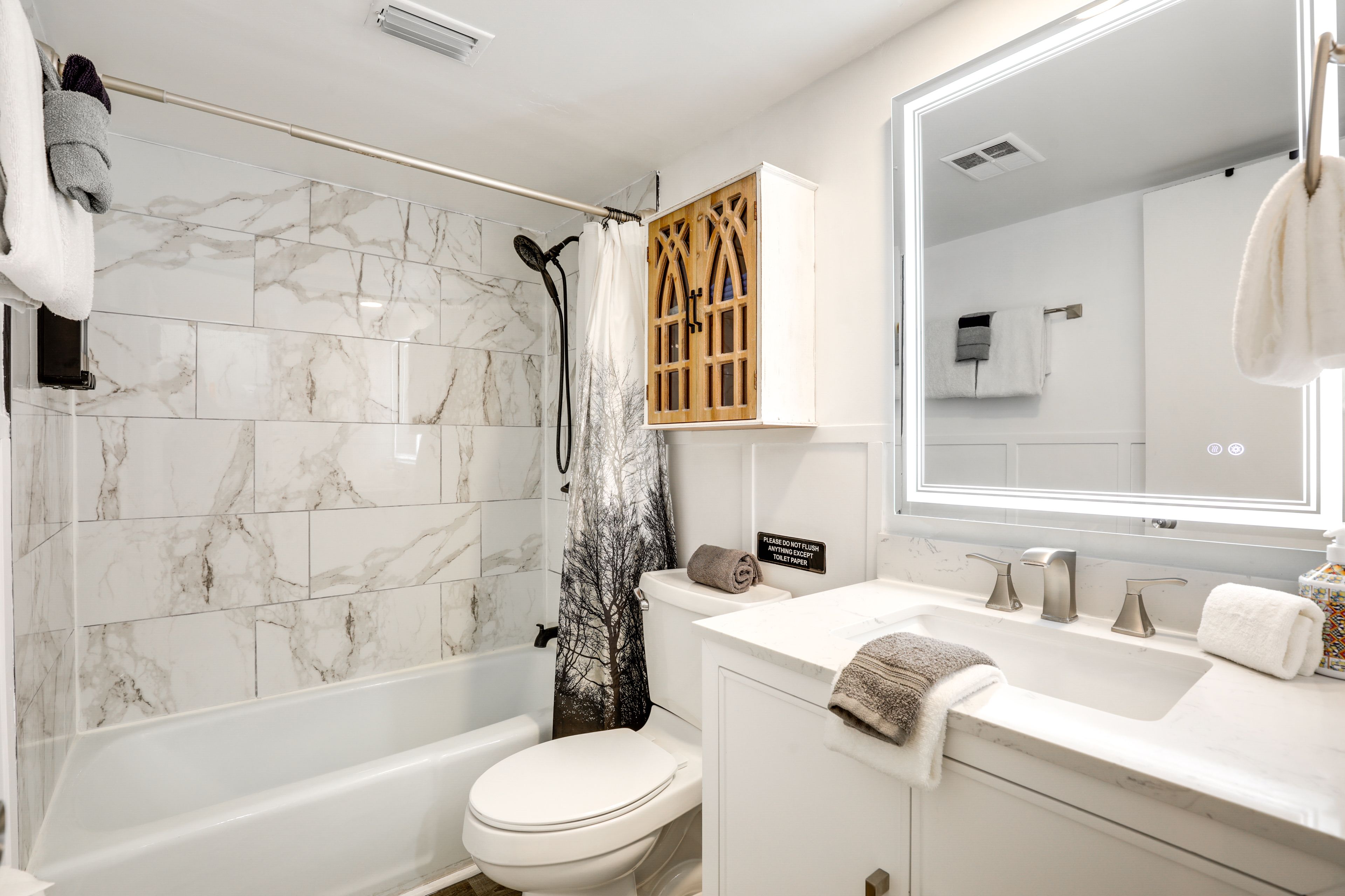 Bathroom | Towels Provided | 1st Floor