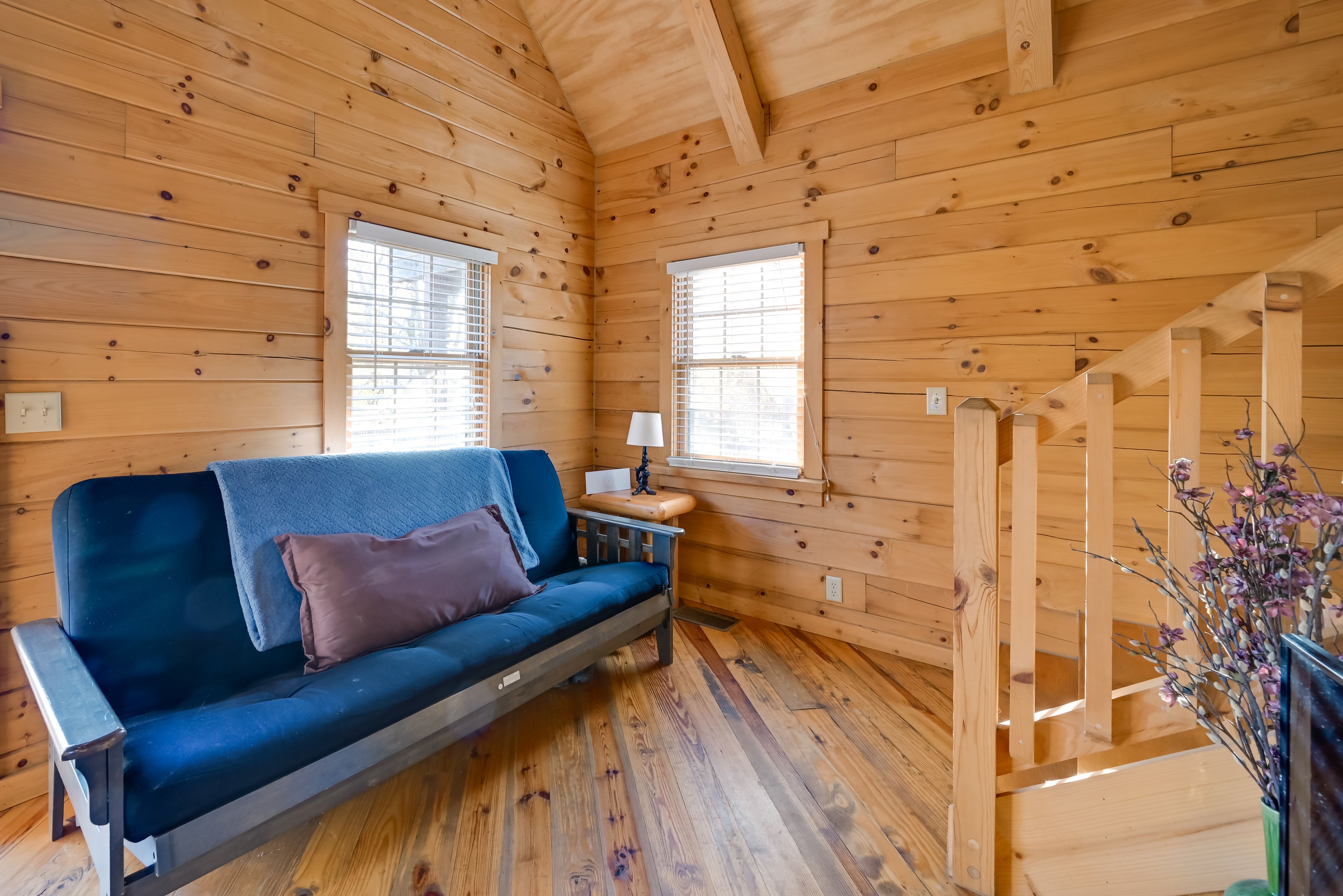 Living Room | 1st Floor | Full Futon | Smart TV