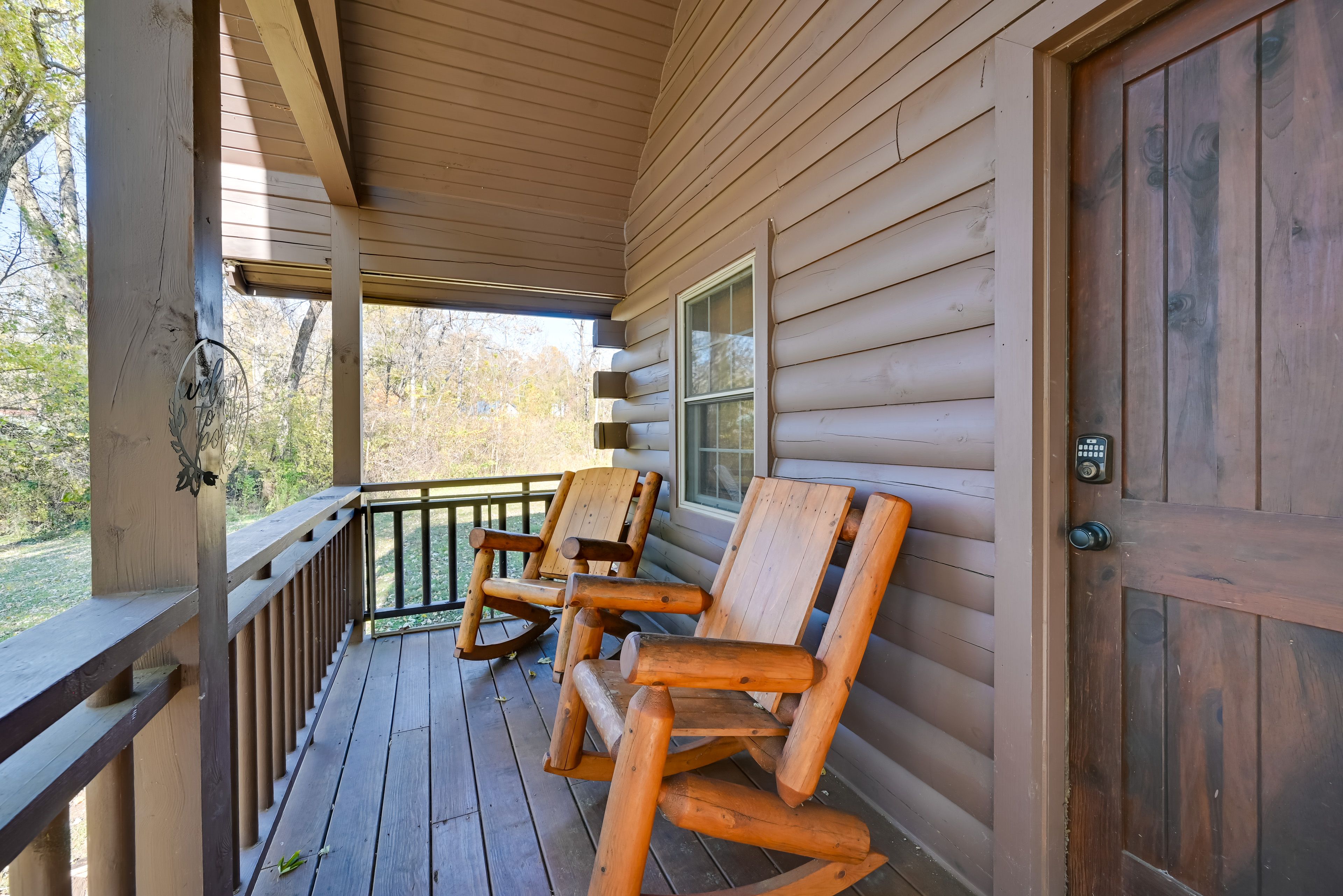 Cabin Entrance | Front Porch
