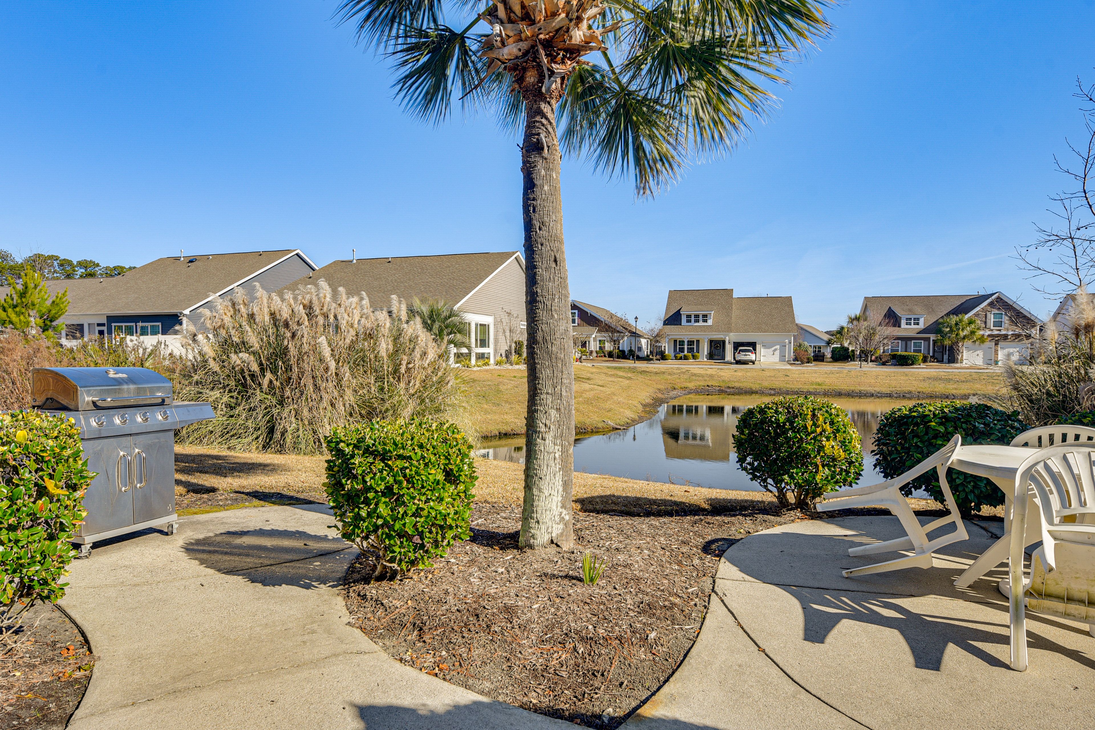 Community Grill Area