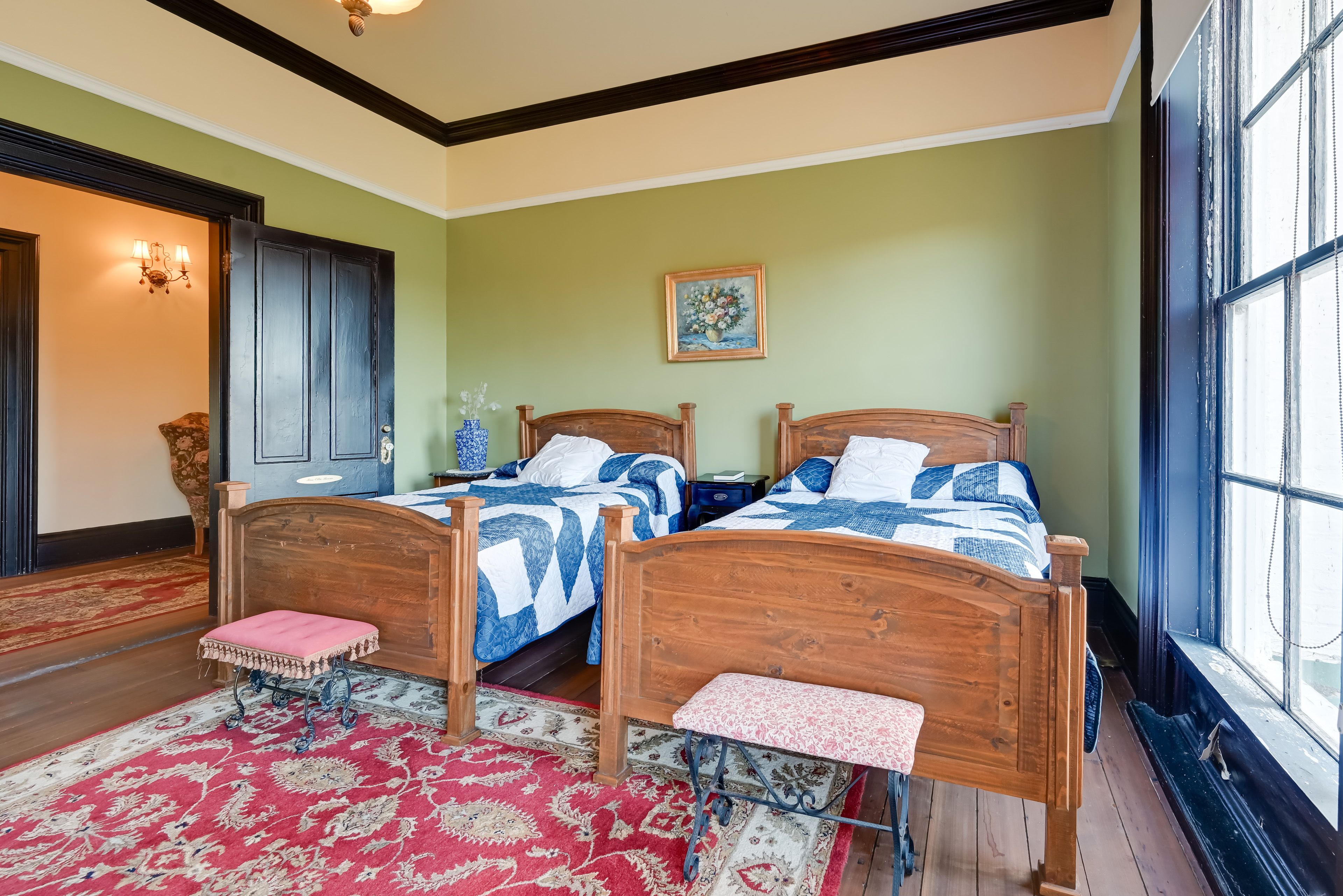 Bedroom 7 | 2nd Floor | 2 Full Beds | Twin Bed