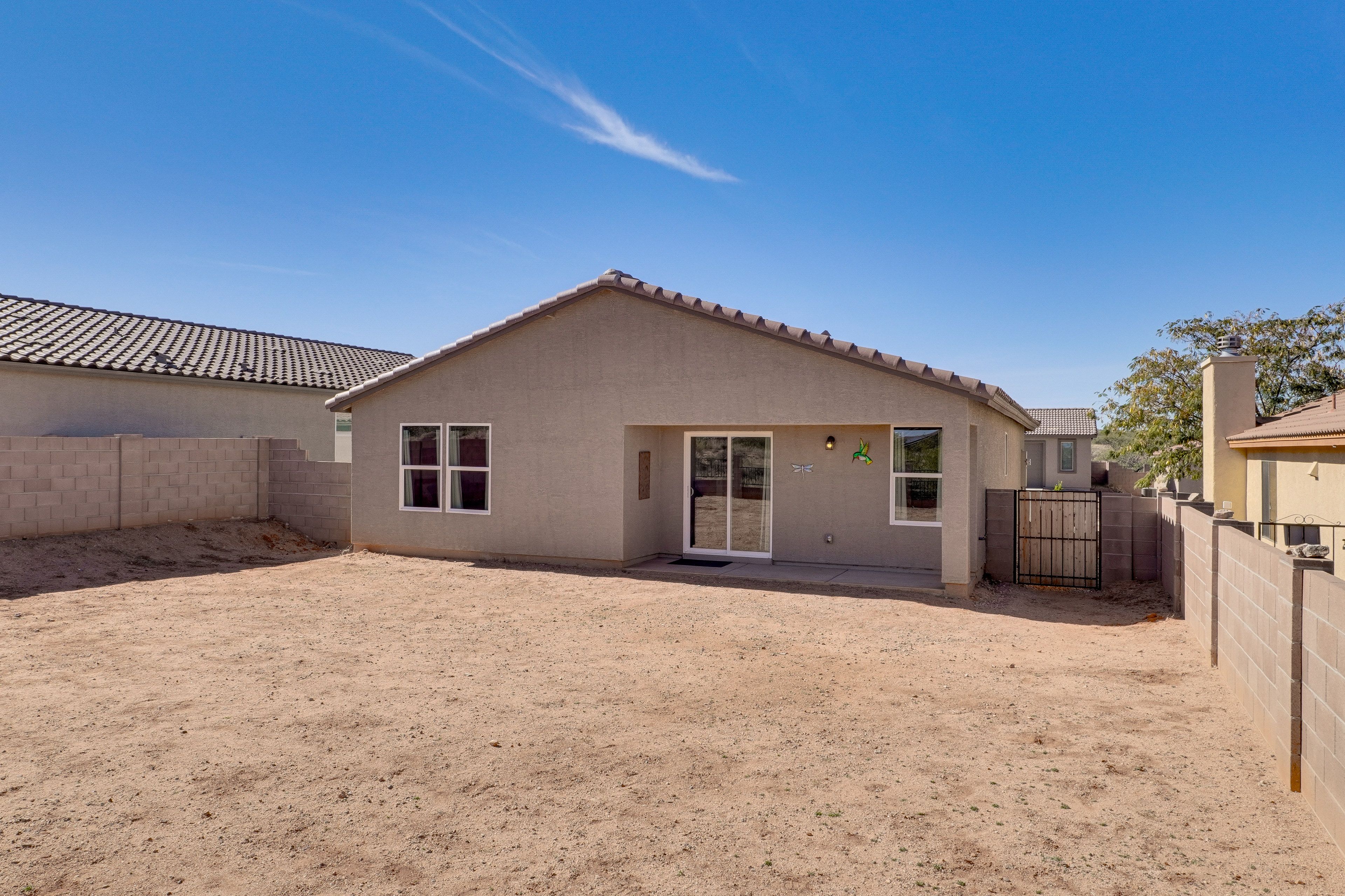 House Exterior | Fenced Backyard