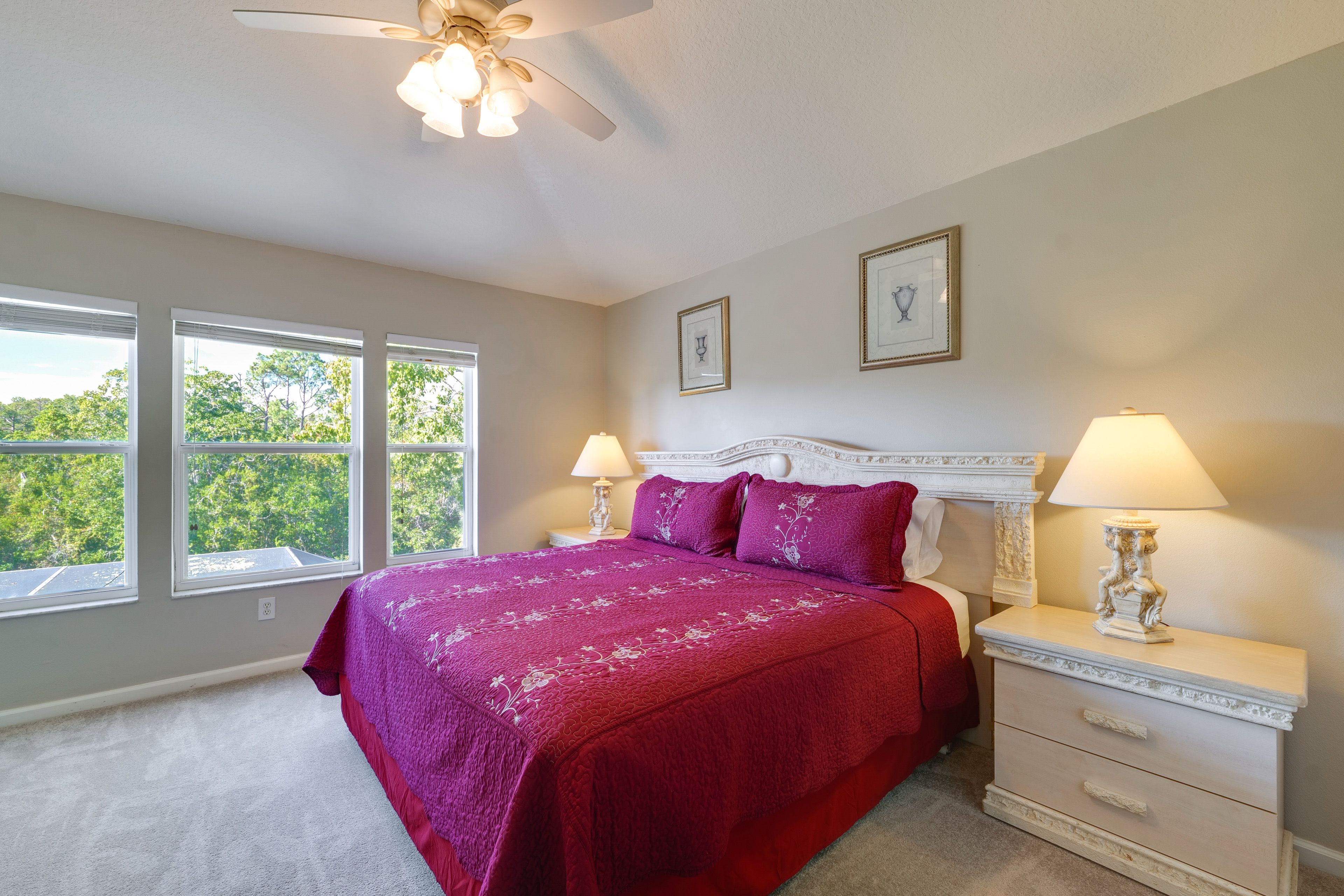 Bedroom 1 | 2nd Floor | King Bed | Linens Provided