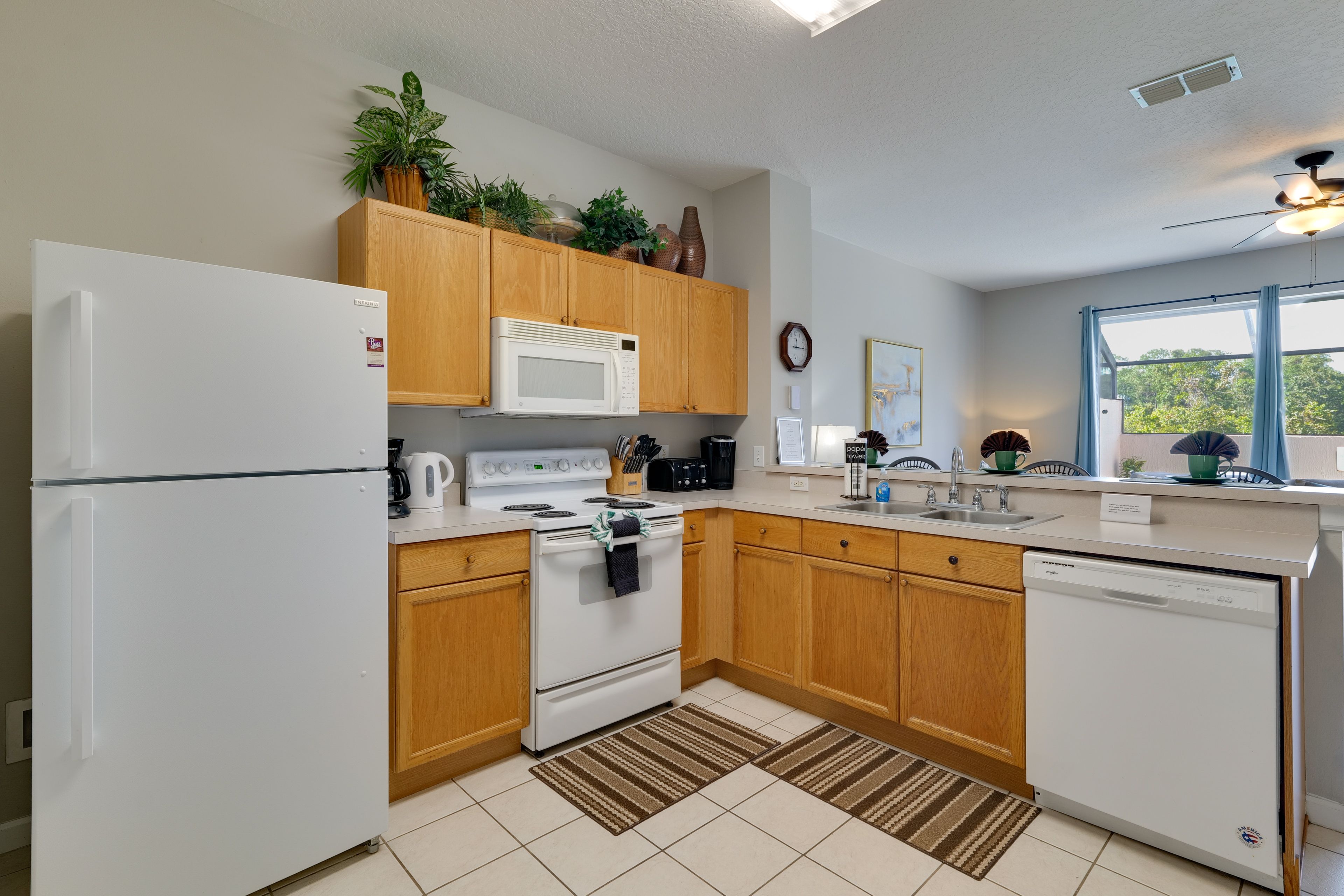 Kitchen | 1st Floor | Keurig & Drip Coffee Makers | Blender | Cooking Basics