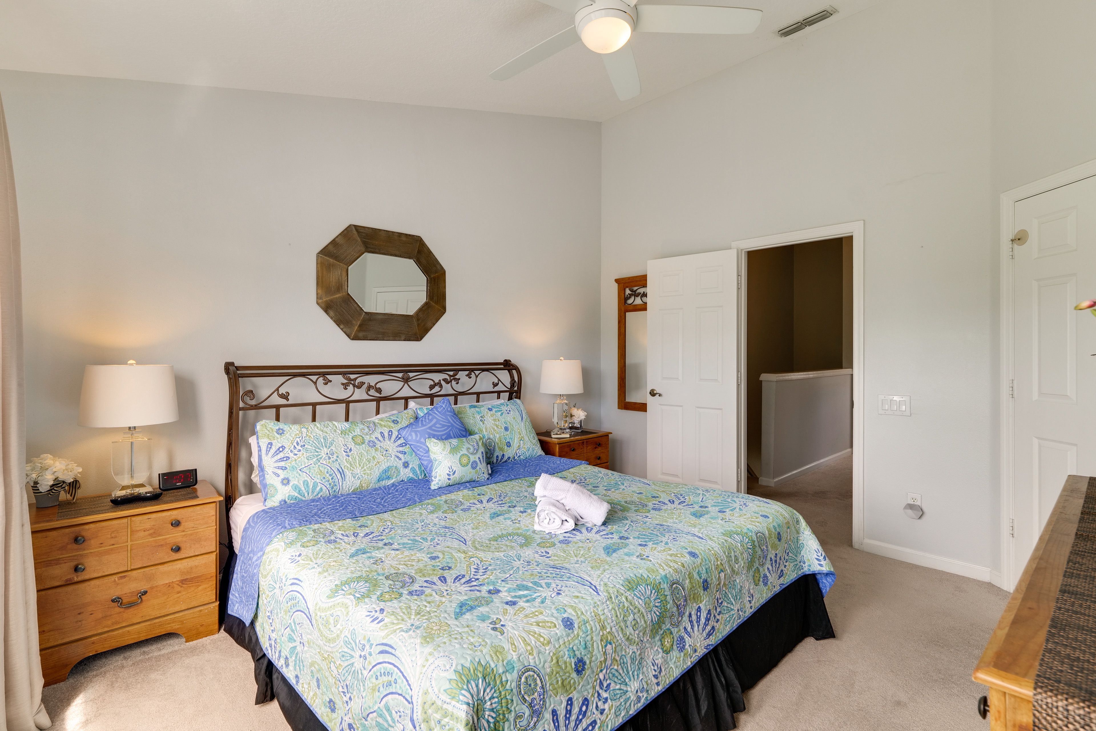 Bedroom 1 | 2nd Floor | King Bed | Linens Provided