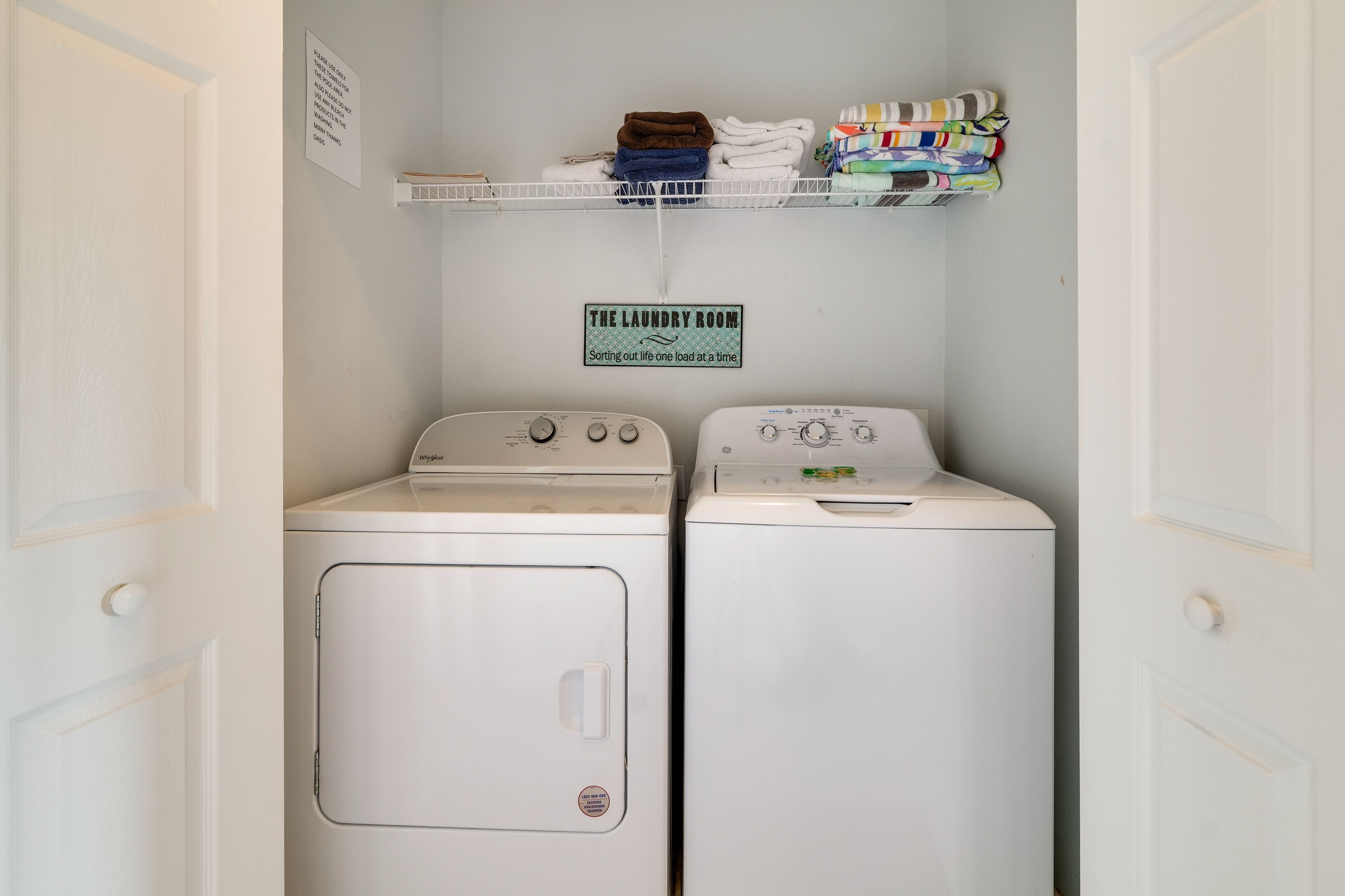 Washer & Dryer | 2nd Floor