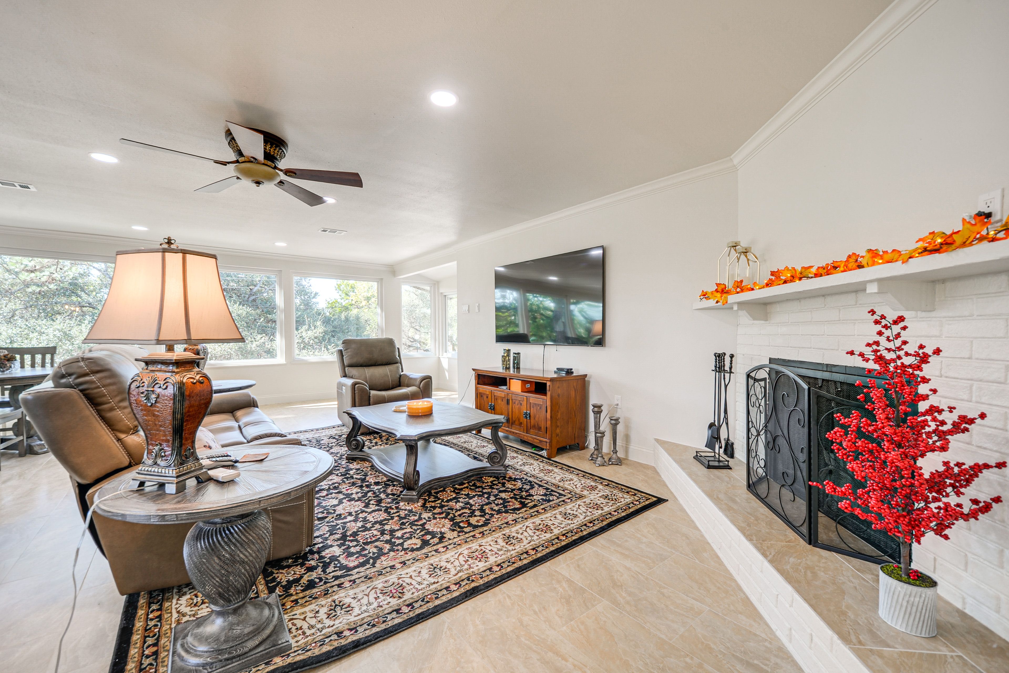 Living Room | Smart TV | Picture Windows | 2nd Floor