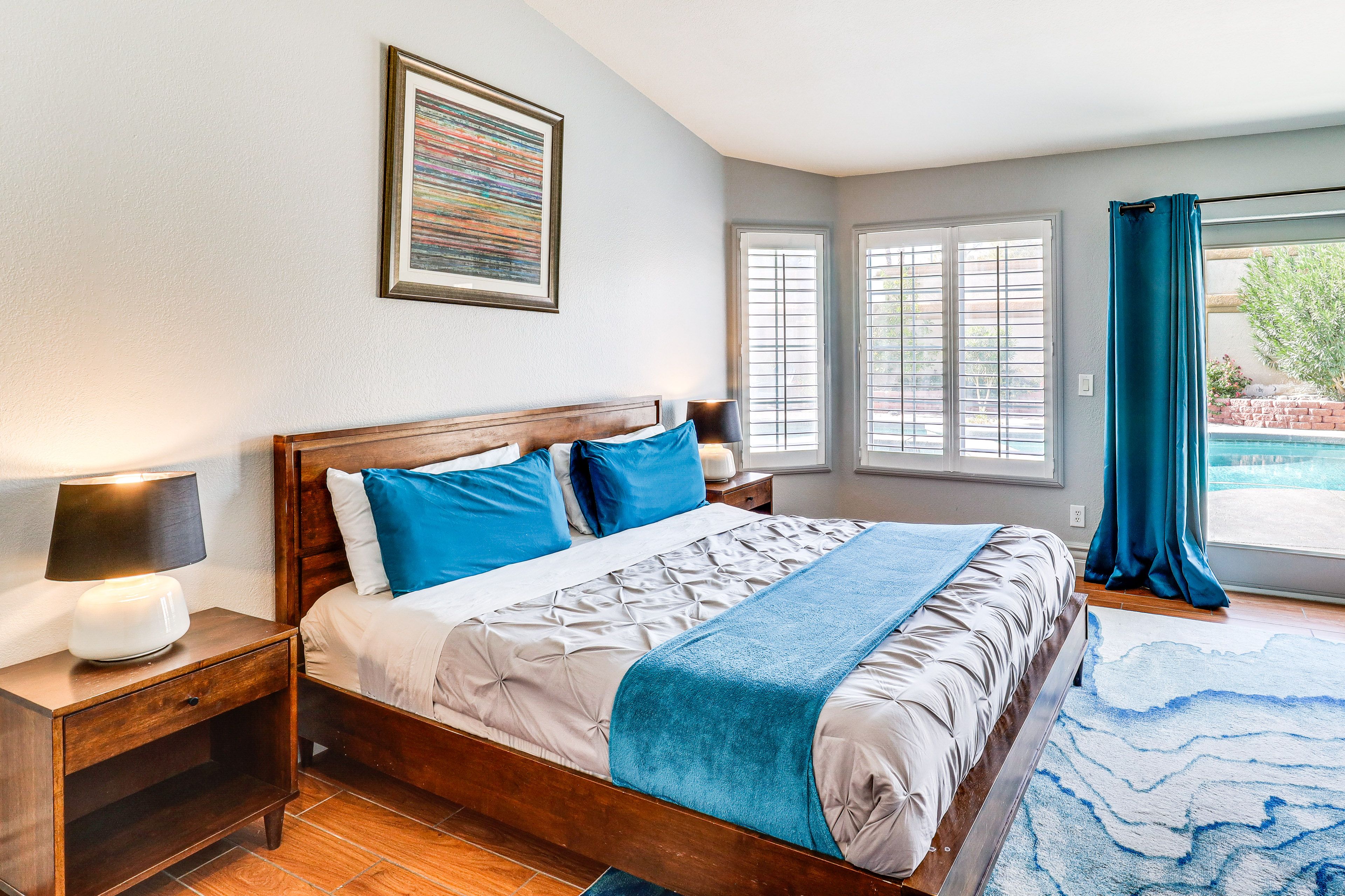 Bedroom 1 | King Bed | Twin Futon | 1st Floor