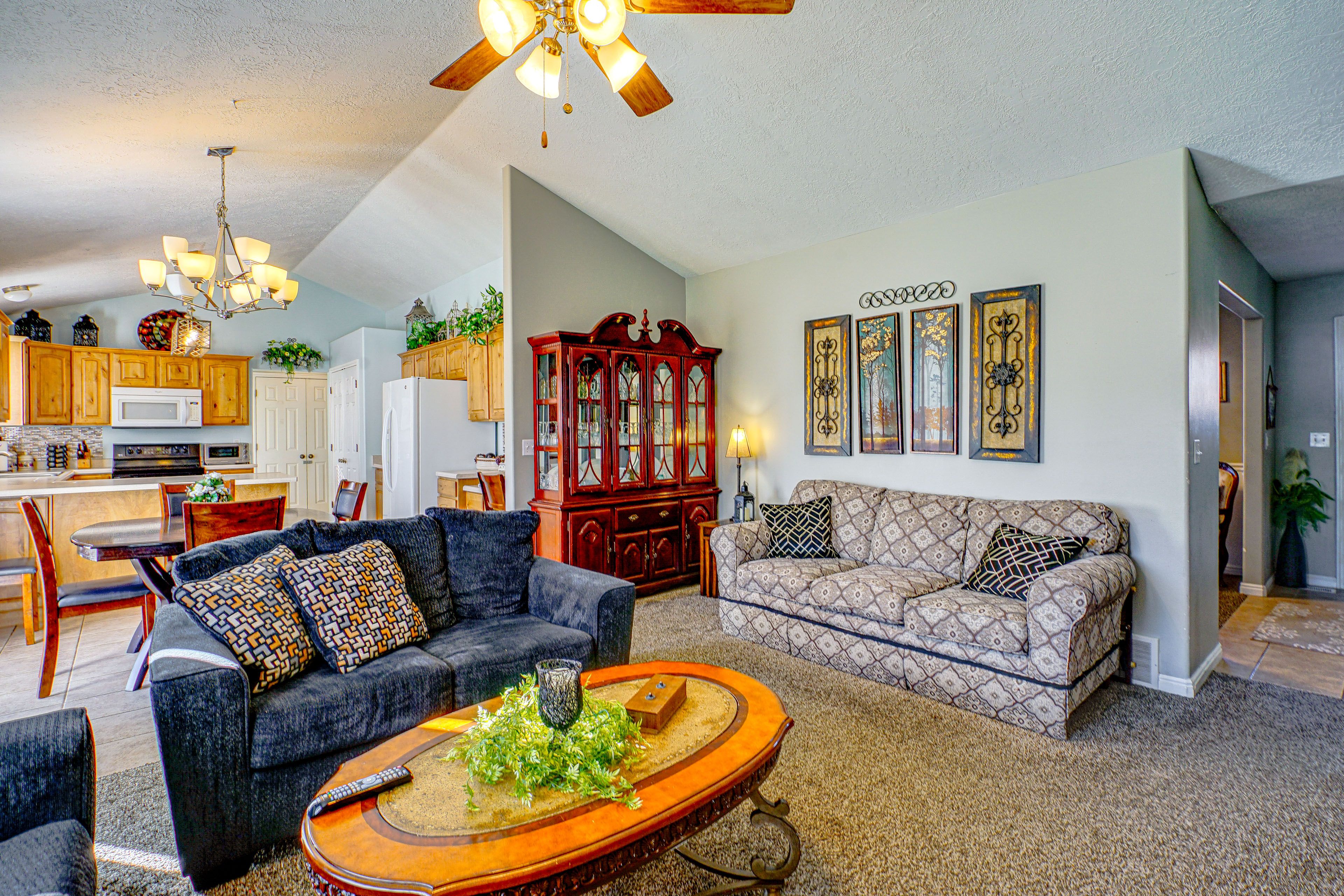 Living Room | 1st Floor | Flat-Screen TV | DVD Player | Video Library