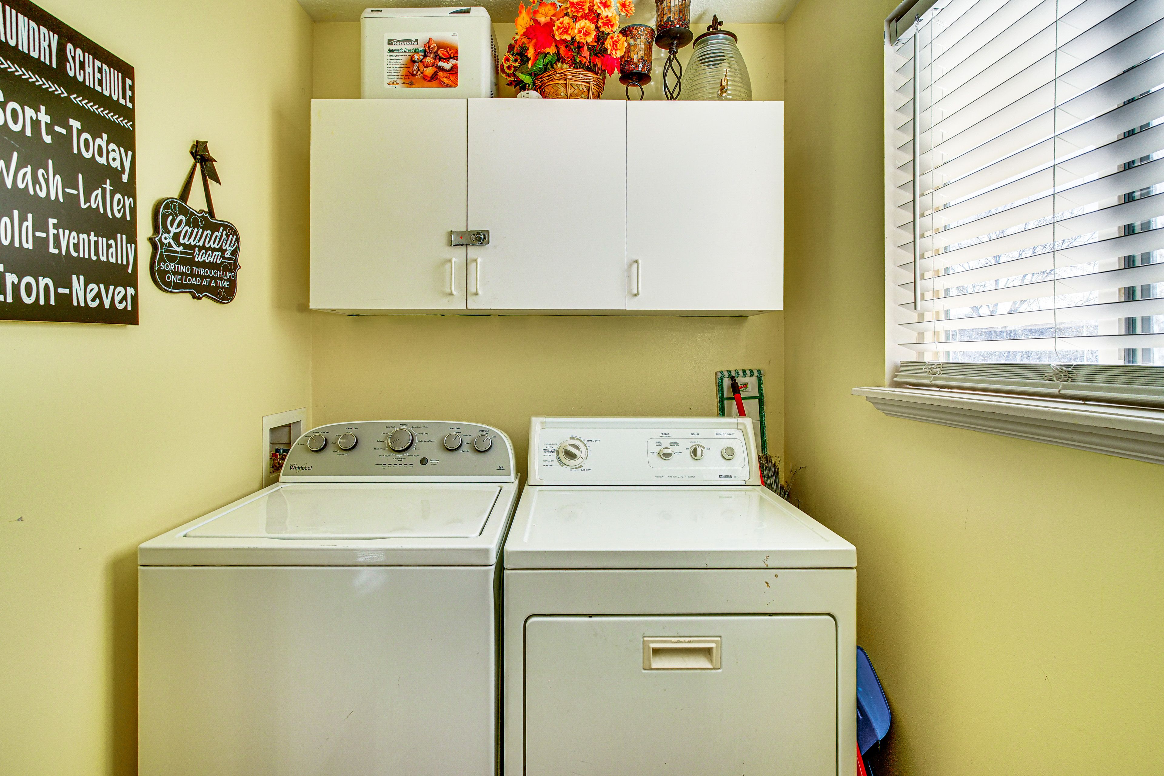 Laundry Area | 1st Floor | Washer/Dryer