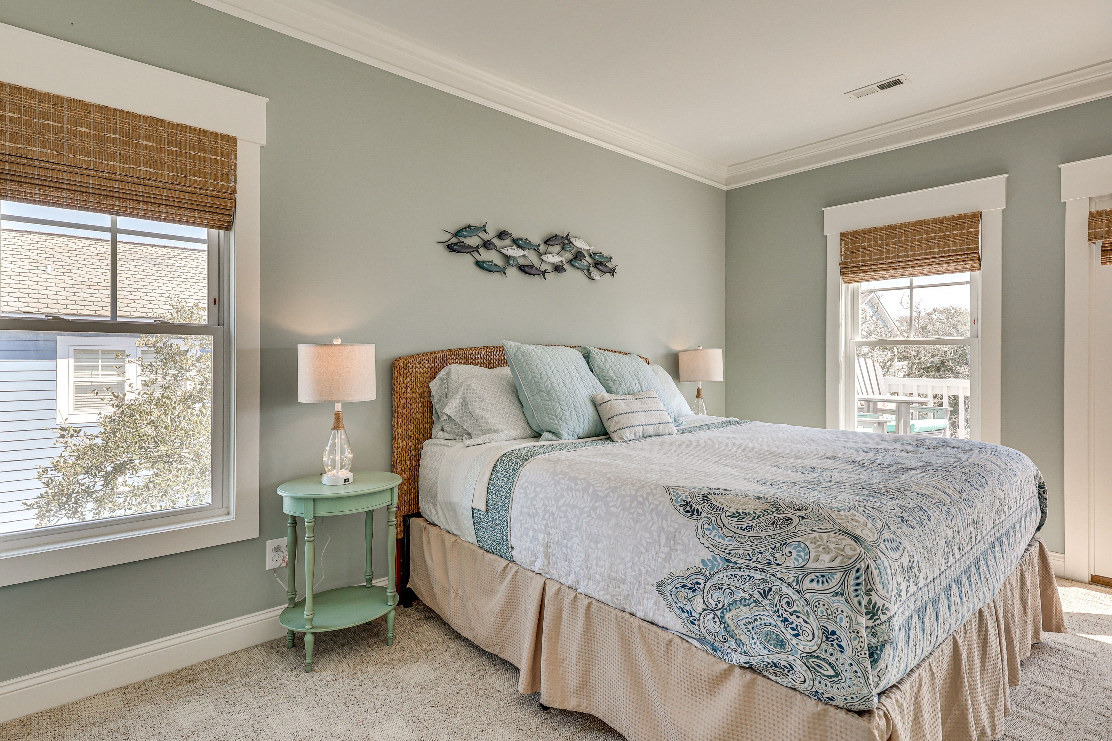 Bedroom 1 | King Bed | Full Sleeper Sofa | 2nd Floor