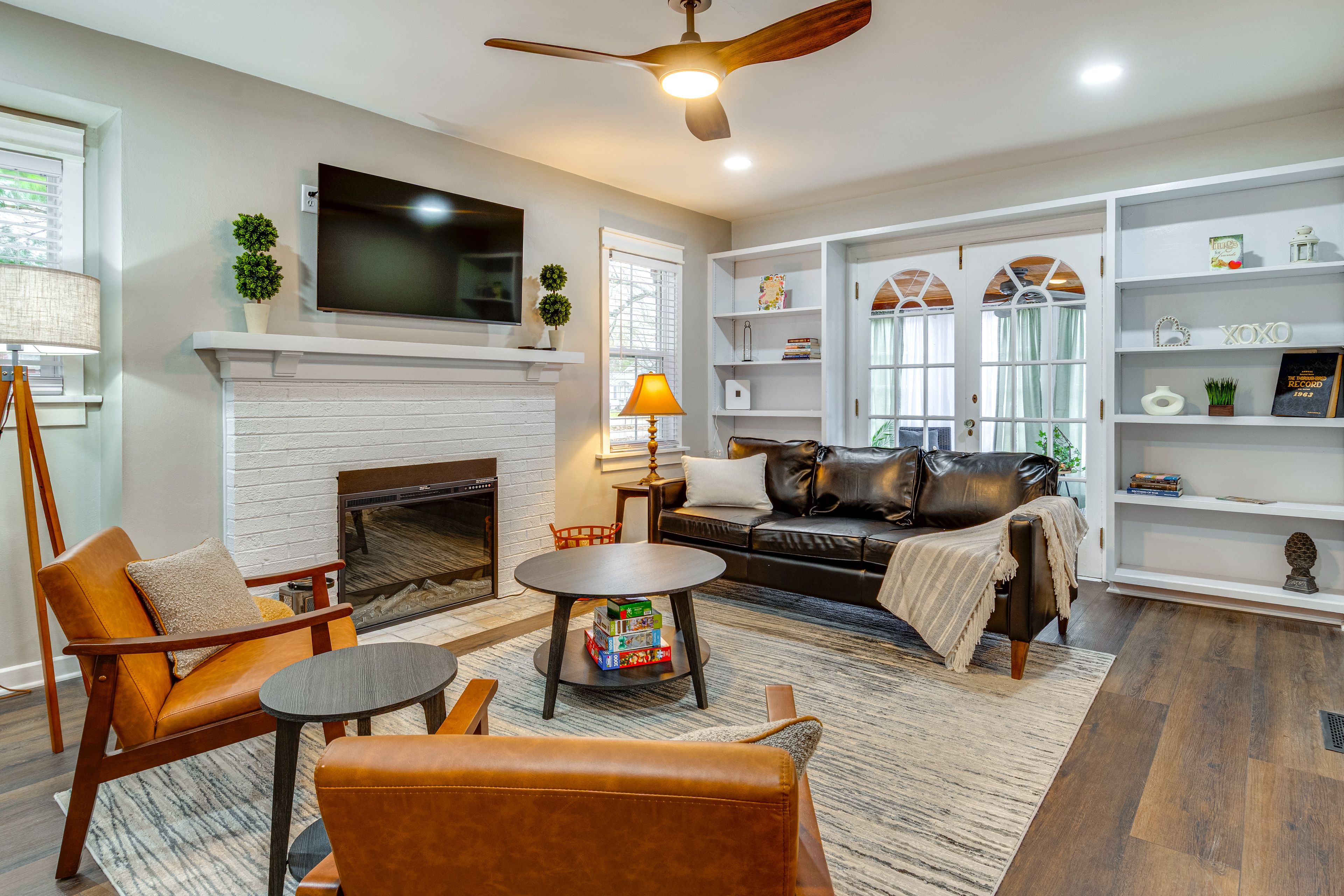 Frankfort Vacation Rental | 2BR | 1BA | 1,000 Sq Ft | 1 Step to Enter